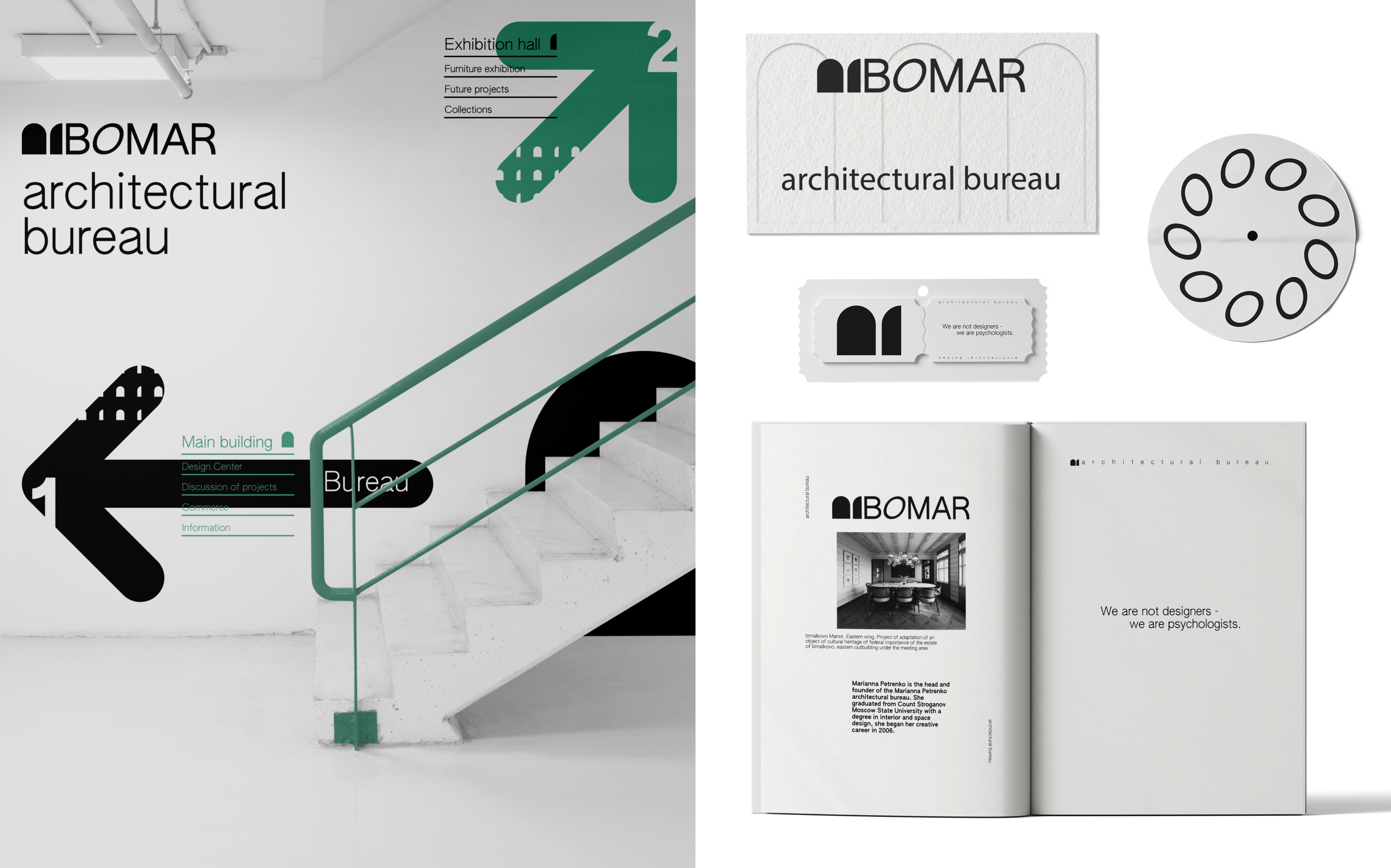 BOMAR — Bureau of Architecture — Изображение №17 — Интерфейсы, Брендинг на Dprofile