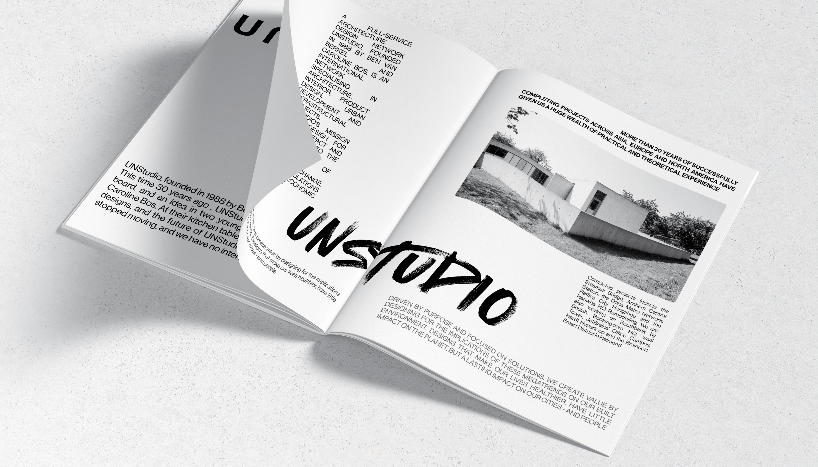 UNStudio / Architecture studio — Изображение №7 — Интерфейсы, Брендинг на Dprofile