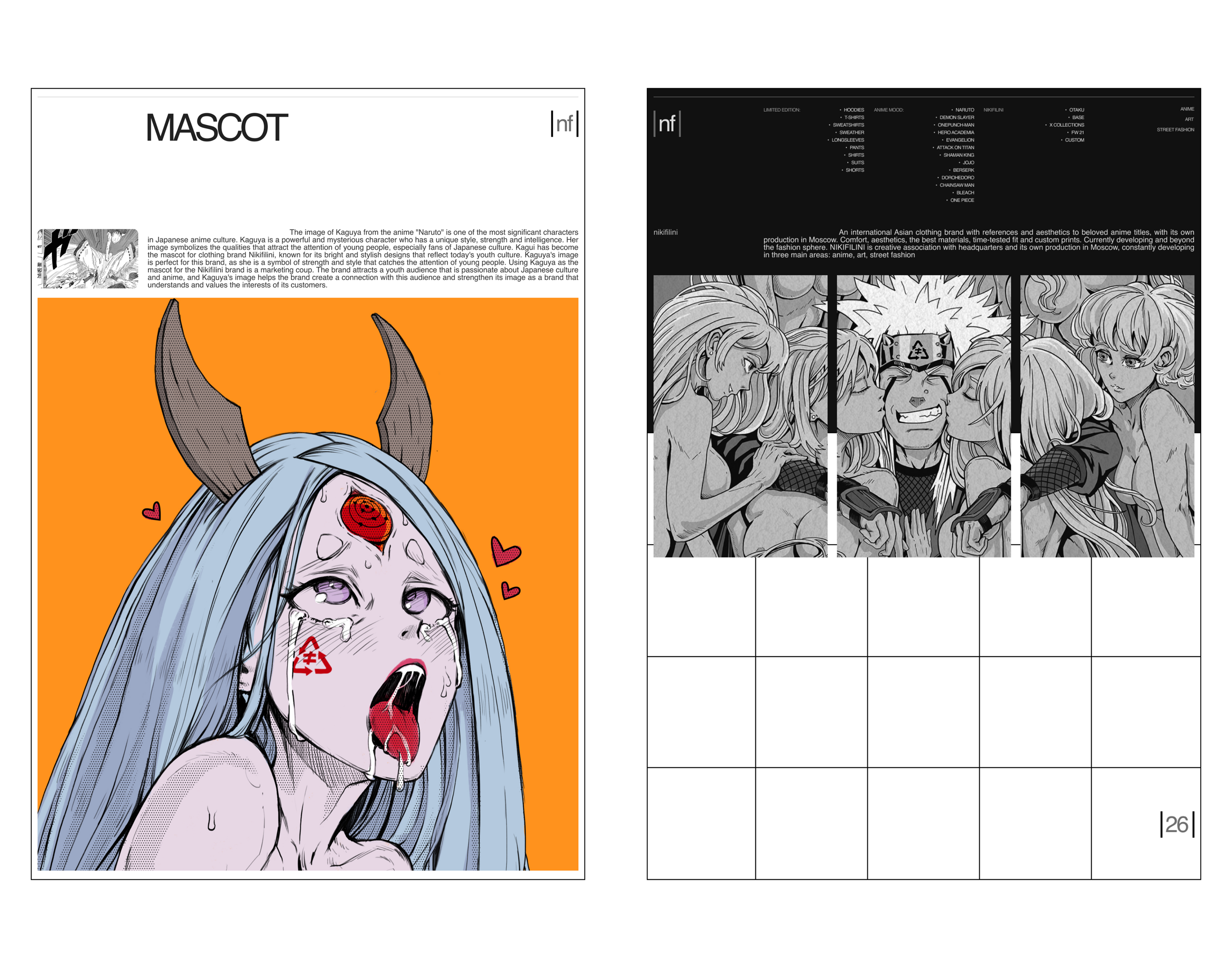 NIKIFILINI / anime e-commerce — Изображение №3 — Интерфейсы на Dprofile