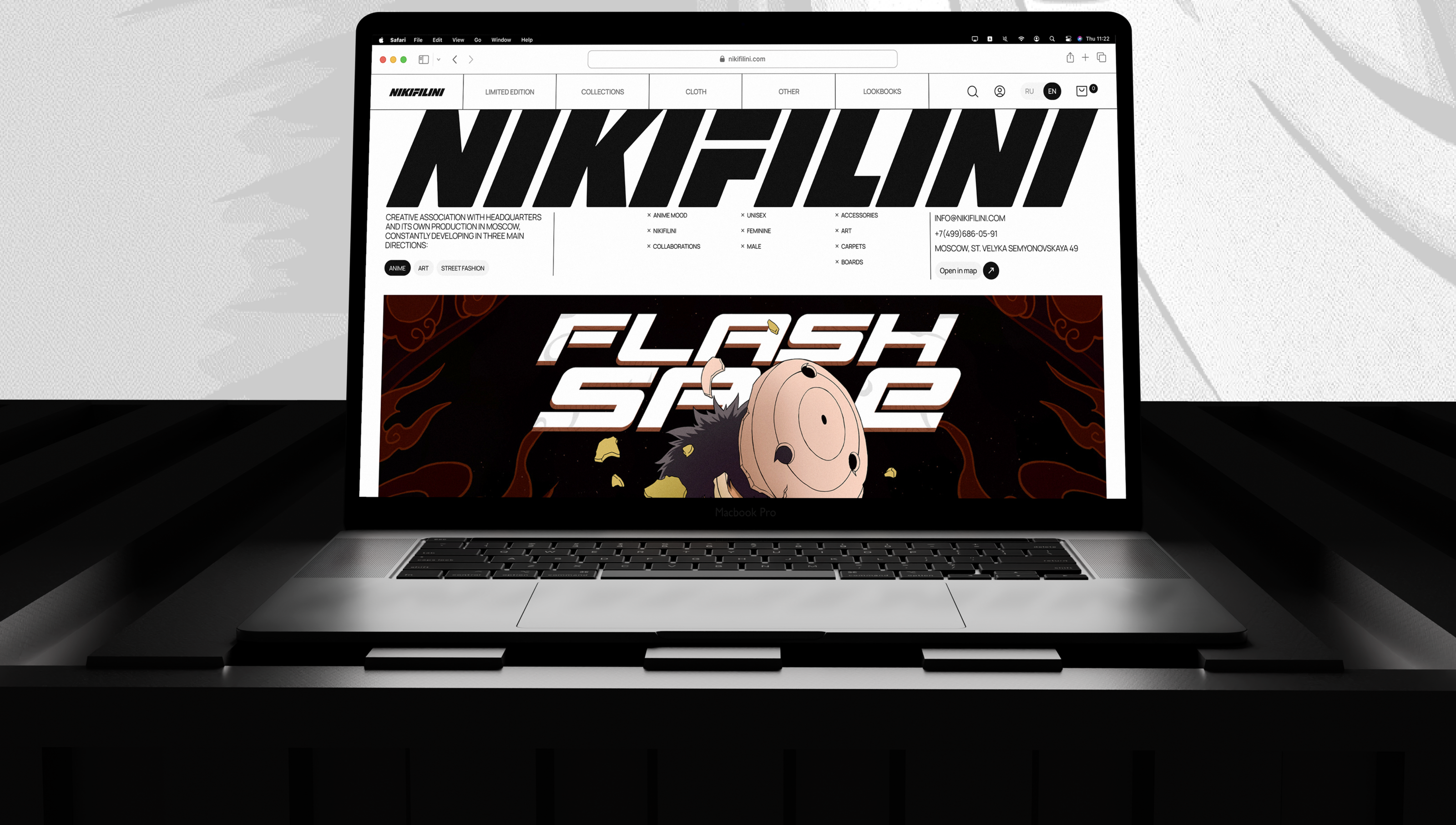 NIKIFILINI / anime e-commerce — Изображение №6 — Интерфейсы на Dprofile