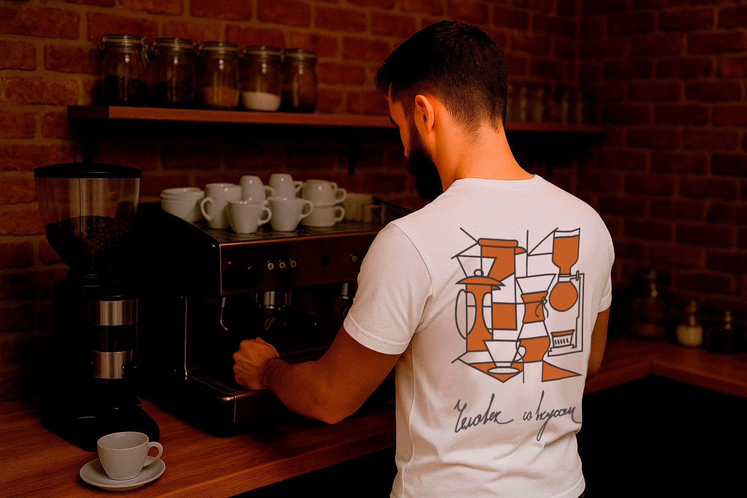 Иллюстрации для мерча сети кофеен — Изображение №6 — Брендинг, Иллюстрация на Dprofile