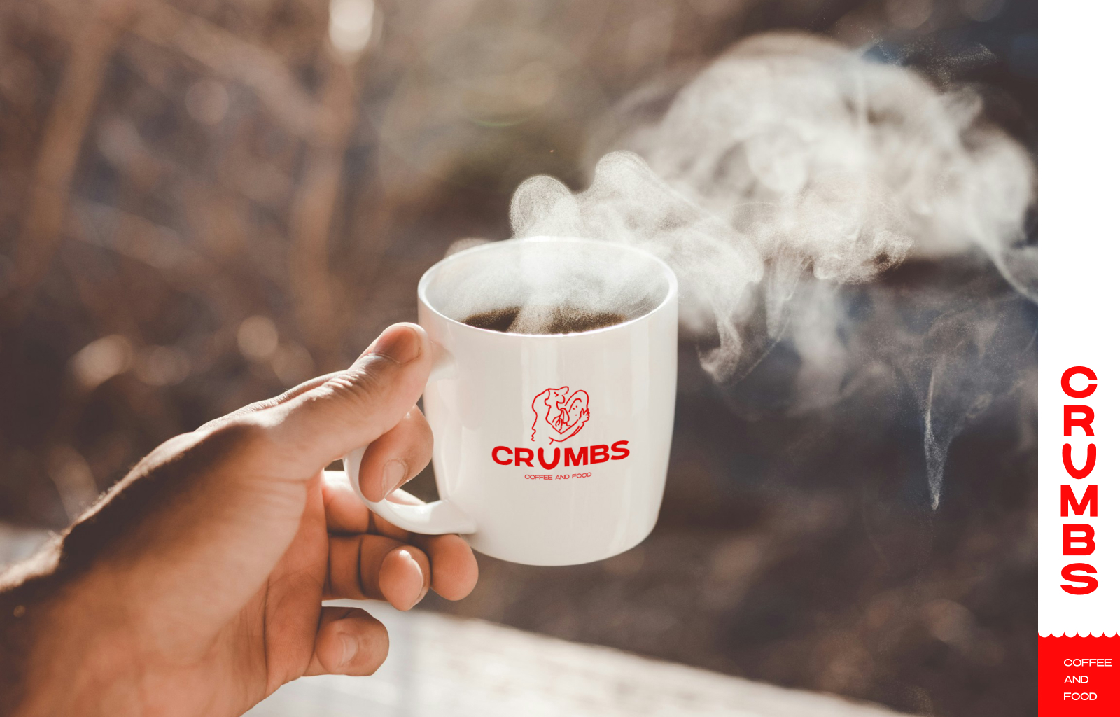 Фирменный стиль для  кофейни CRUMBS — Изображение №8 — Брендинг на Dprofile