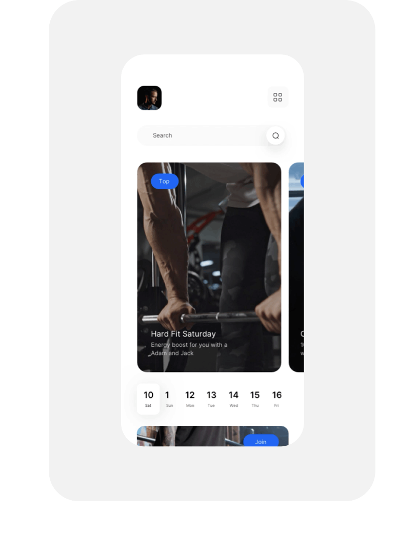 Фитнес-приложение "Como" — Изображение №9 — Интерфейсы на Dprofile