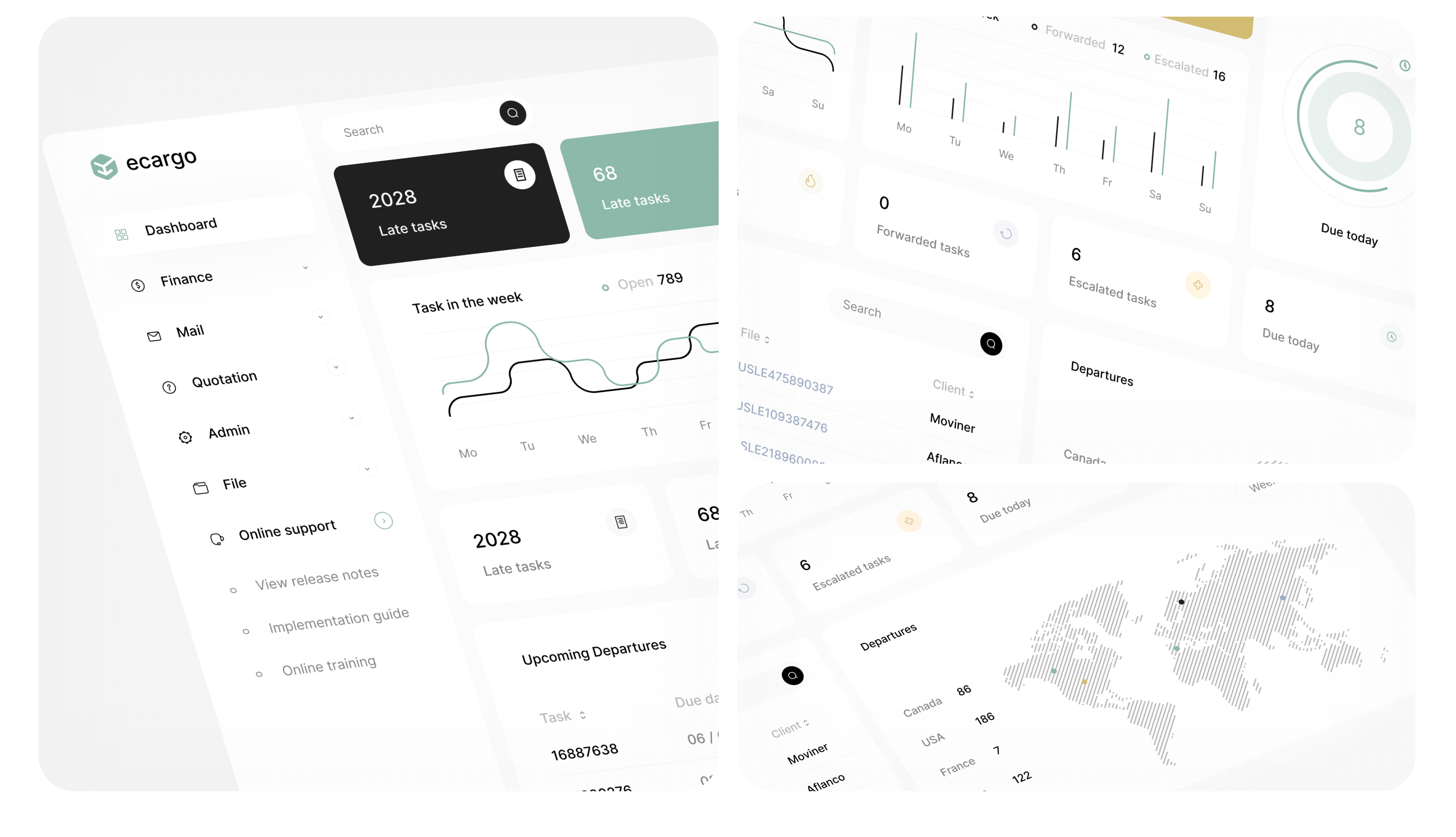 Коллекция дизайна "Dashboard" панелей — Изображение №11 — Интерфейсы на Dprofile