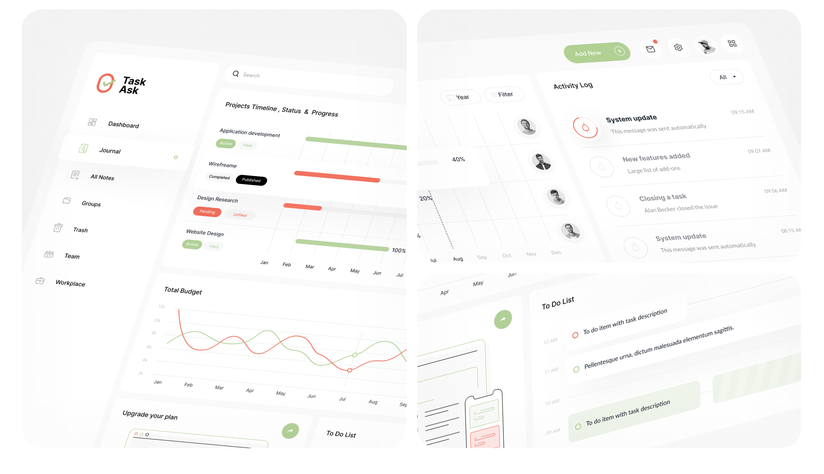 Коллекция дизайна "Dashboard" панелей — Изображение №7 — Интерфейсы на Dprofile