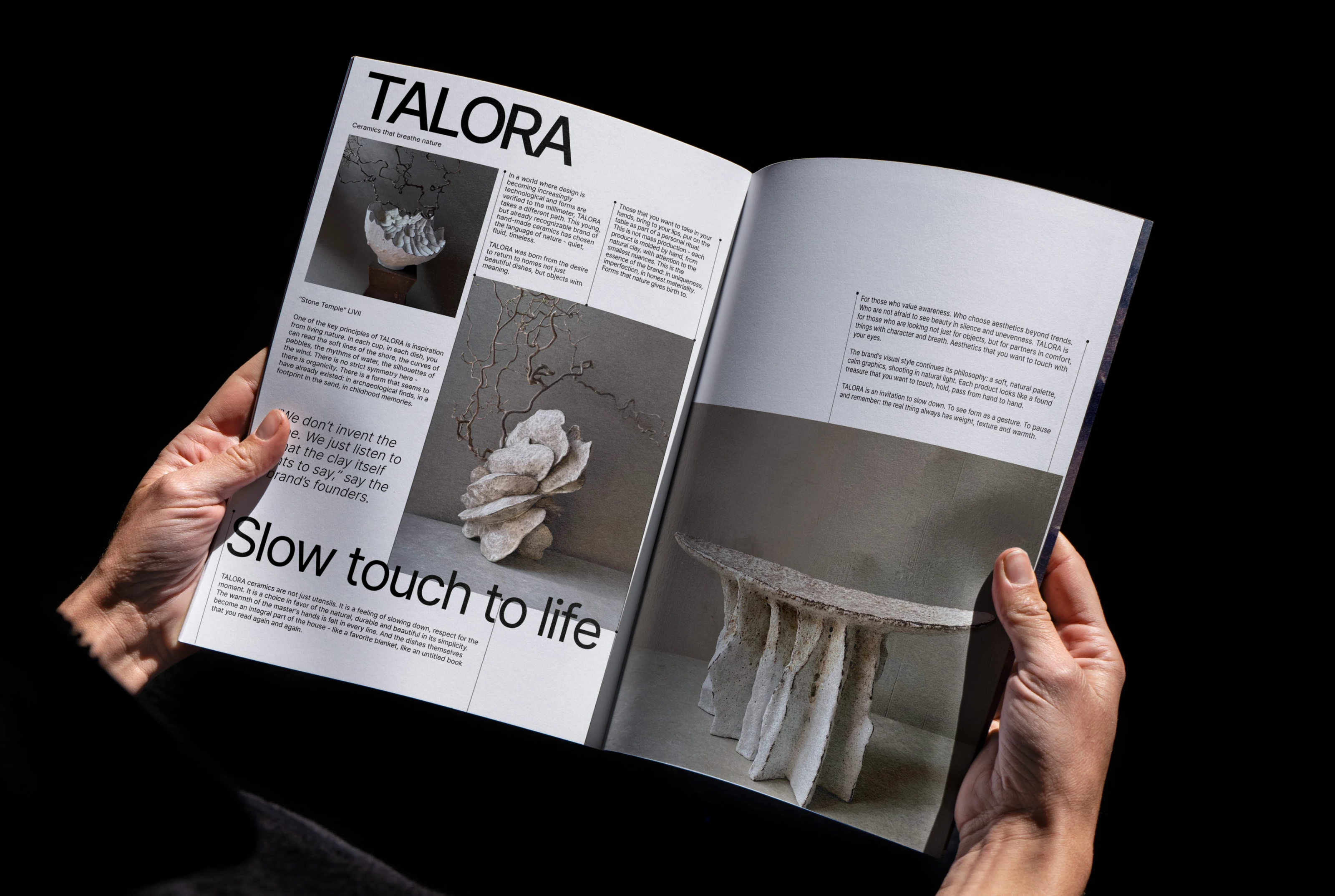identity concept for ceramic brand "TALORA" — Изображение №9 — Брендинг на Dprofile