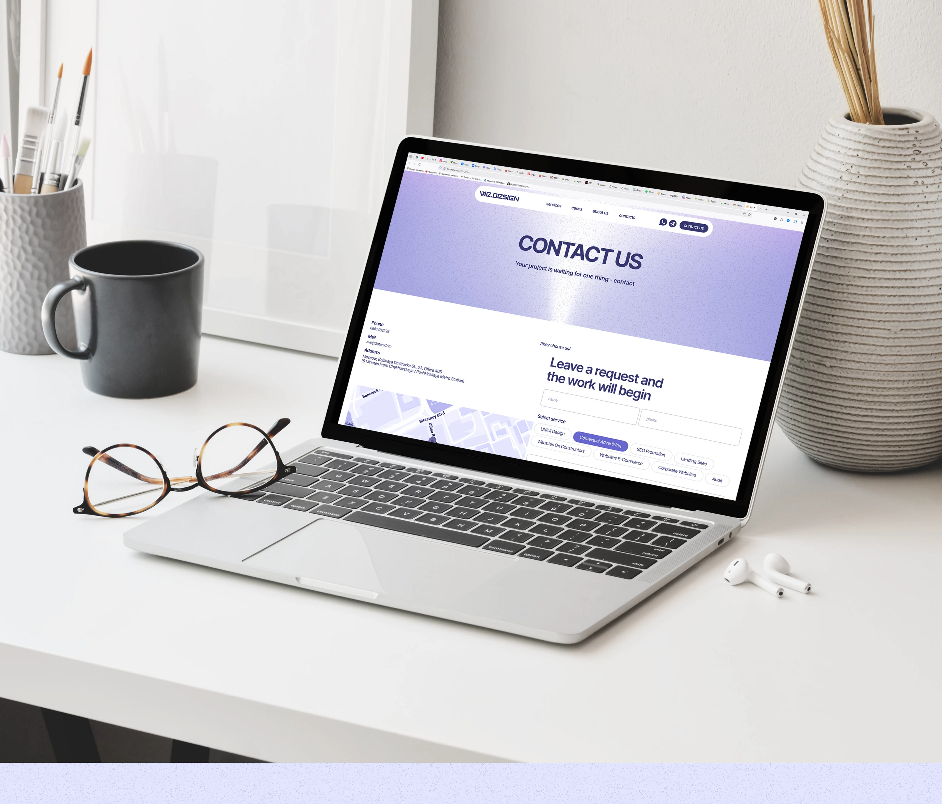 корпоративный сайт для IT компании — Изображение №11 — Интерфейсы на Dprofile