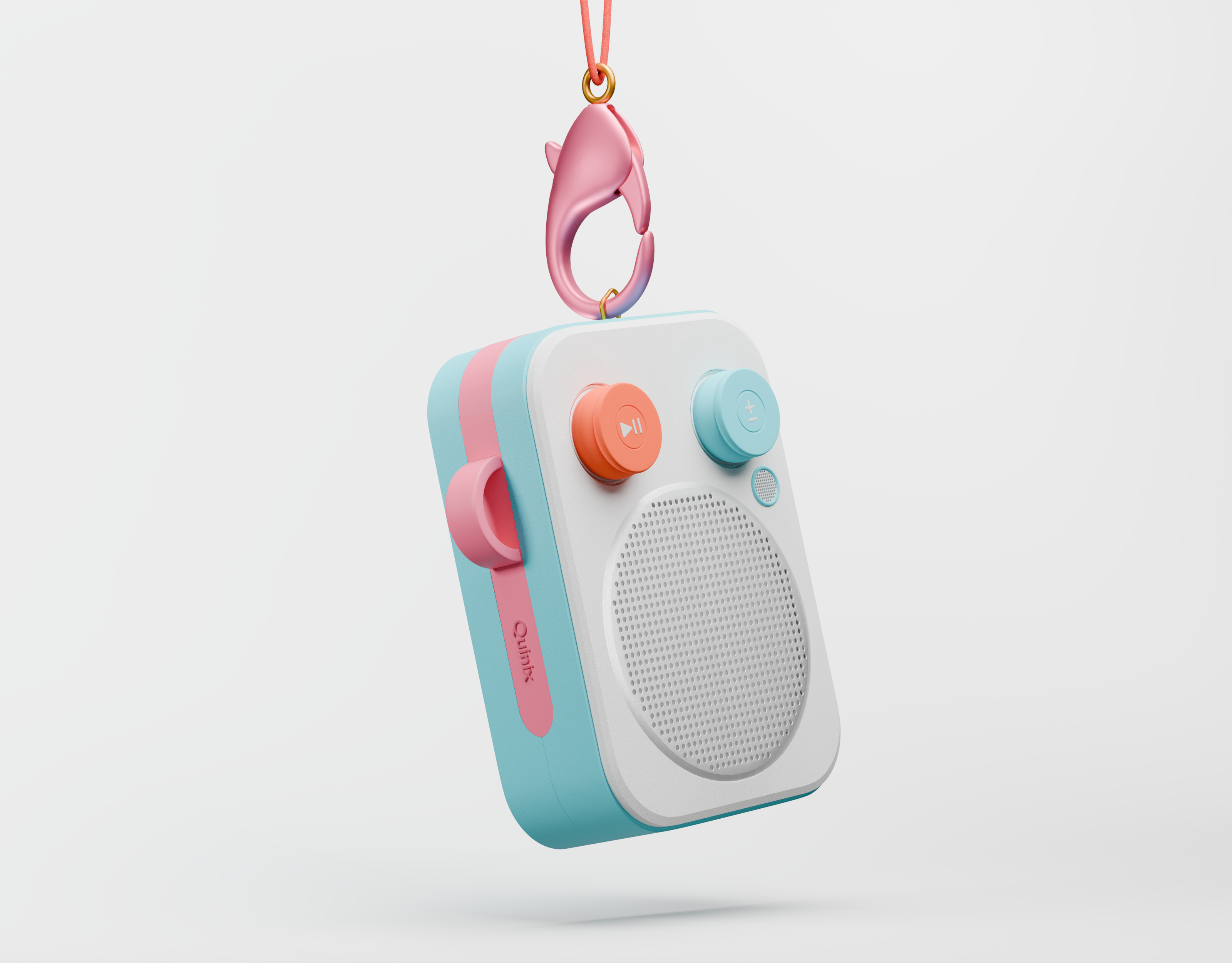 Quinix | Portable Speaker — Изображение №1 — Иллюстрация, 3D на Dprofile