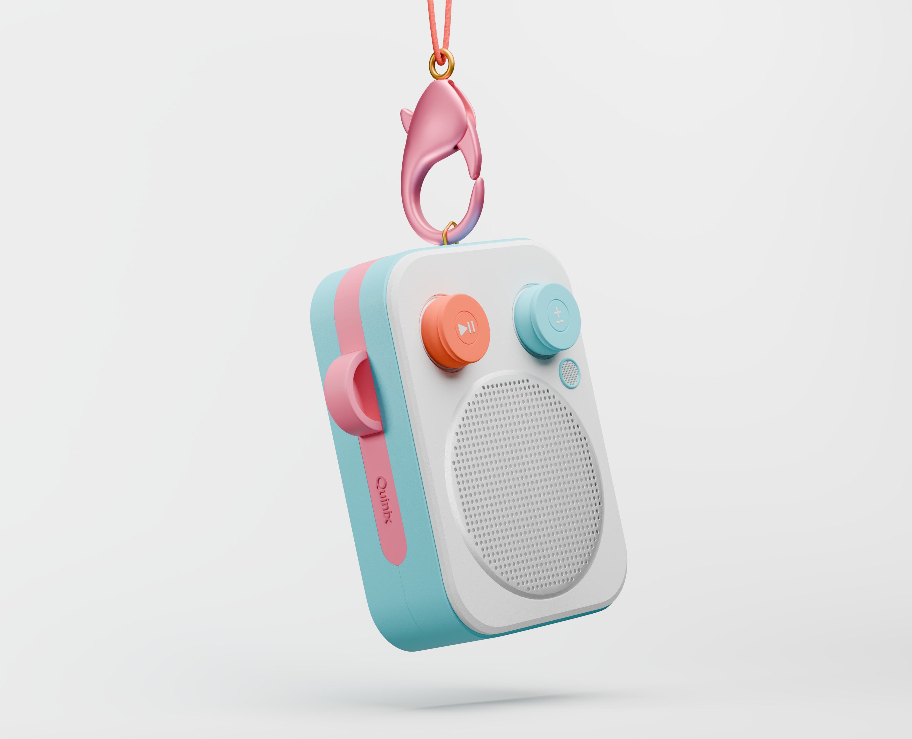 Quinix | Portable Speaker — Иллюстрация, 3D на Dprofile