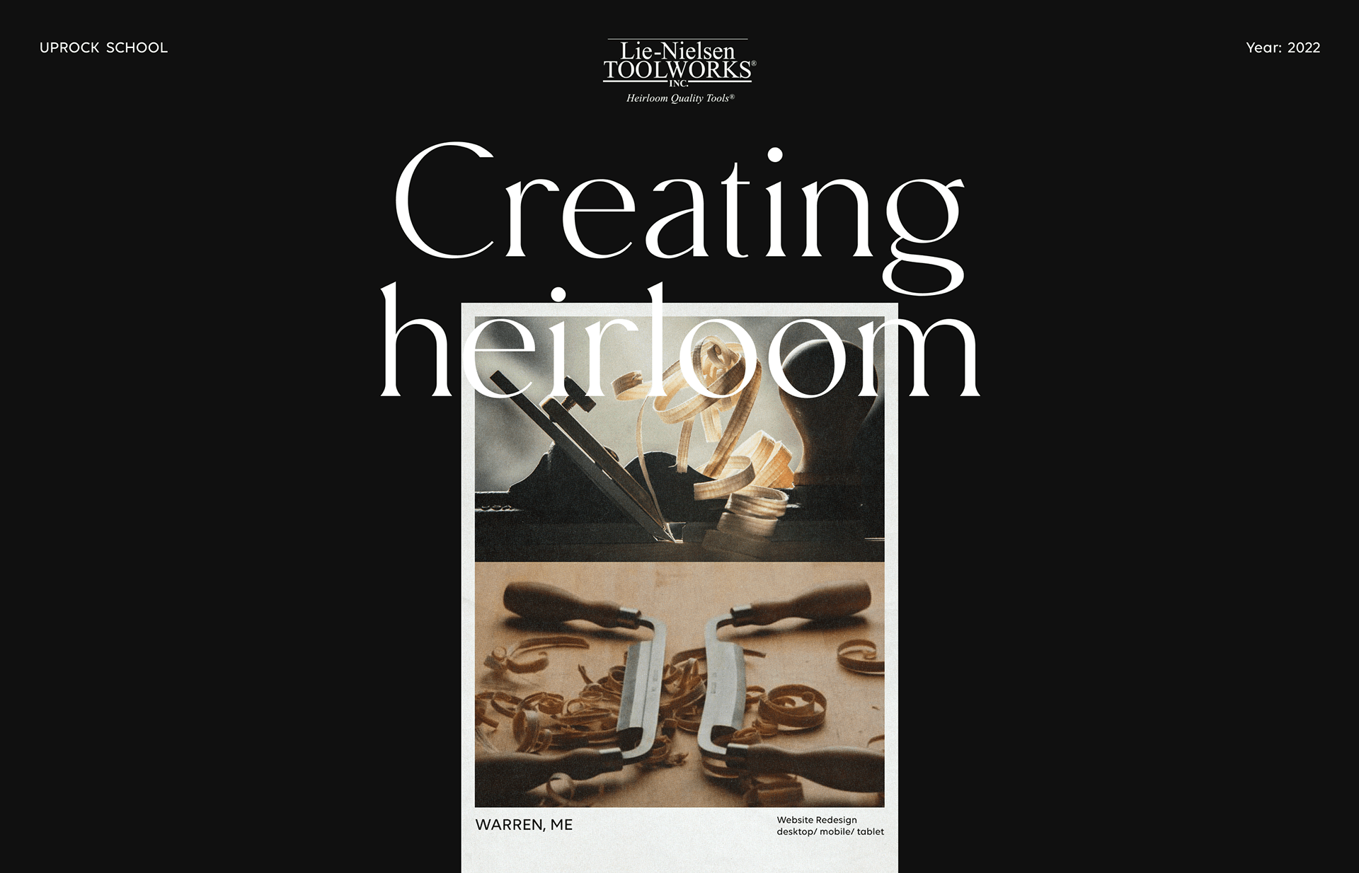 Lie-Nielsen Toolworks | E-commerce redesign — Изображение №1 — Интерфейсы на Dprofile