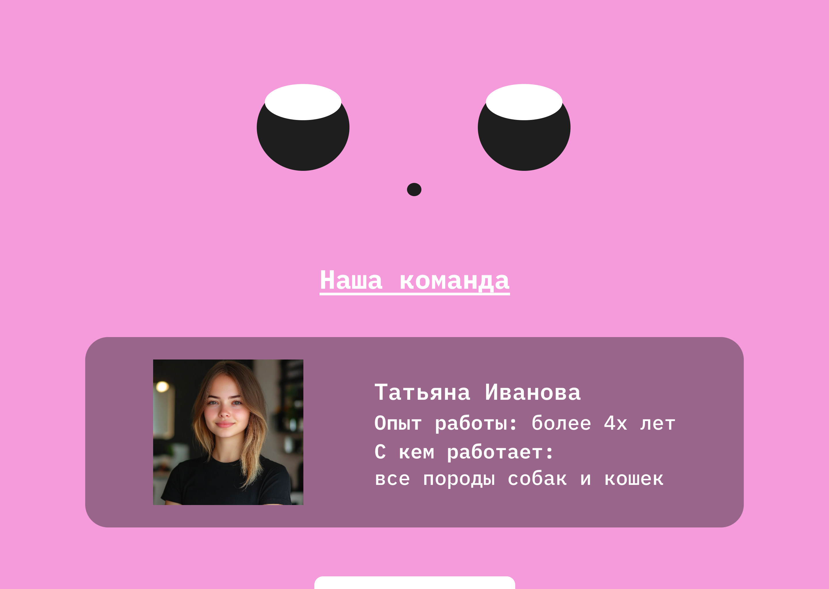 Сайт для груминг салона | Website "Groom Room" — Изображение №9 — Интерфейсы на Dprofile