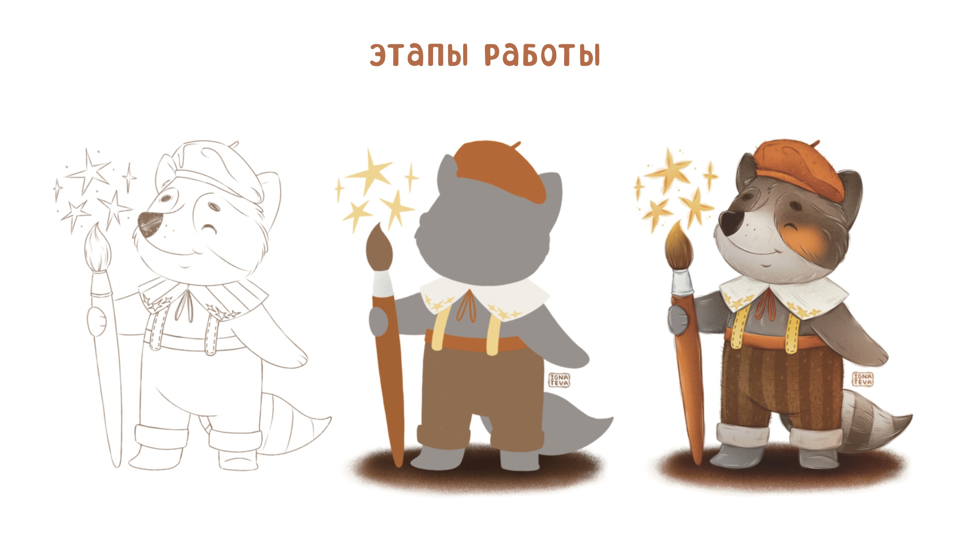 DTIYS Крошка Енот — Изображение №3 — Иллюстрация на Dprofile