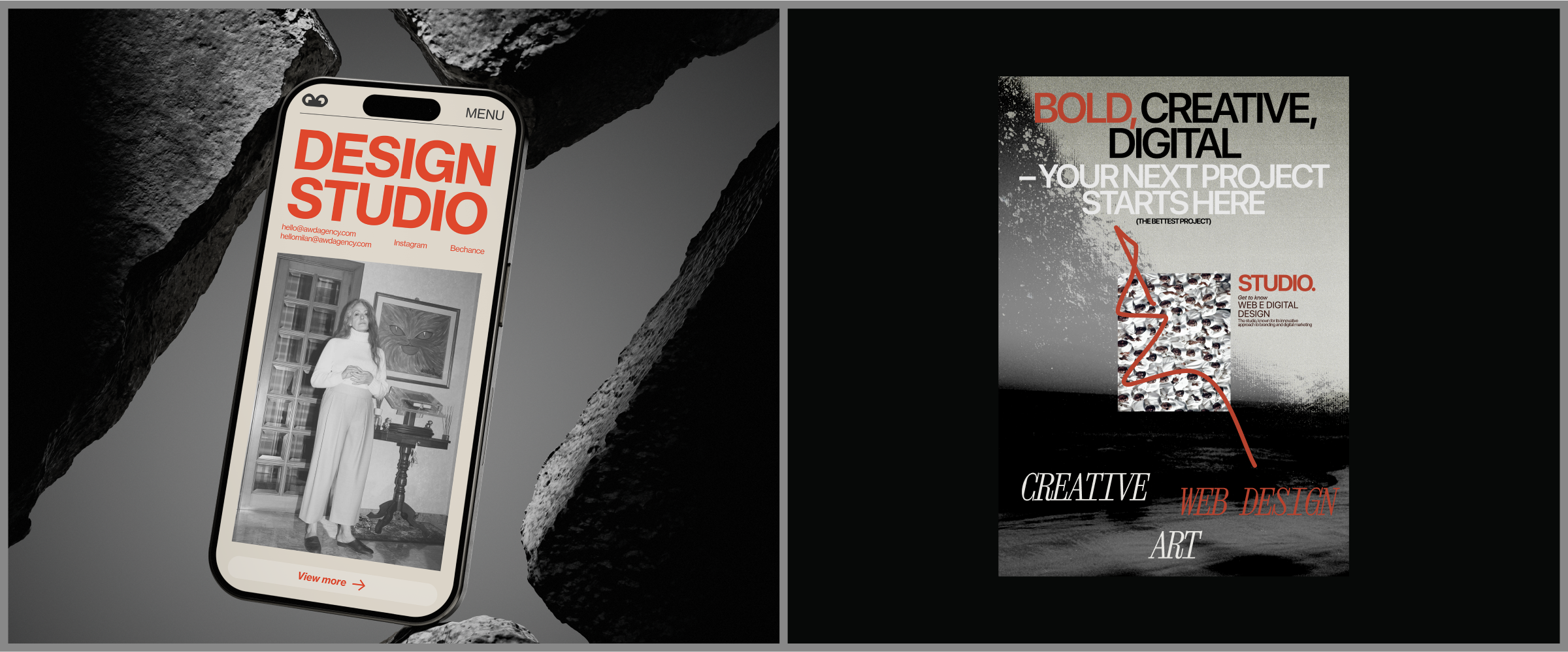 Studio web site redesign — Изображение №2 — Интерфейсы, Графика на Dprofile