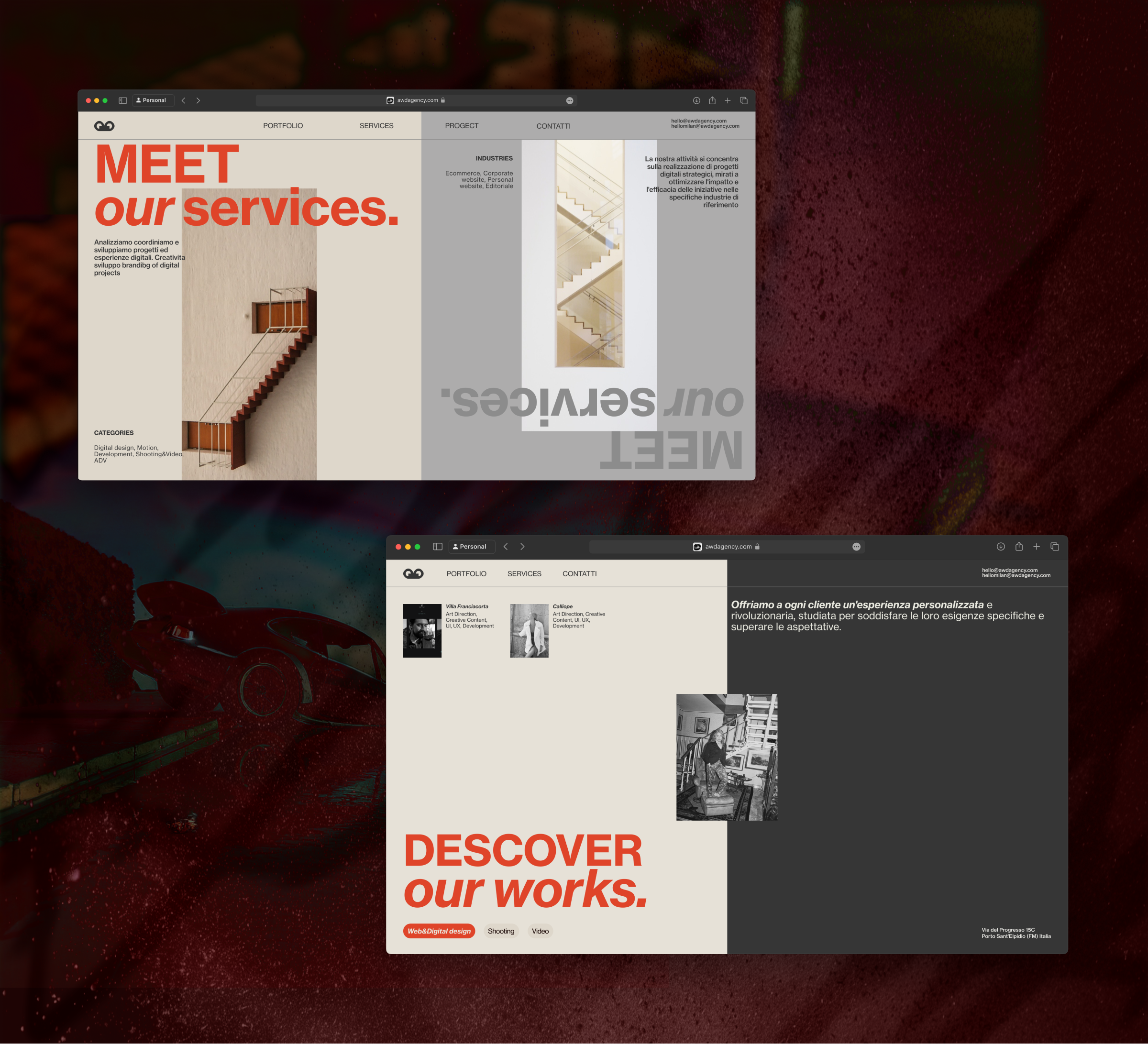 Studio web site redesign — Изображение №10 — Интерфейсы, Графика на Dprofile