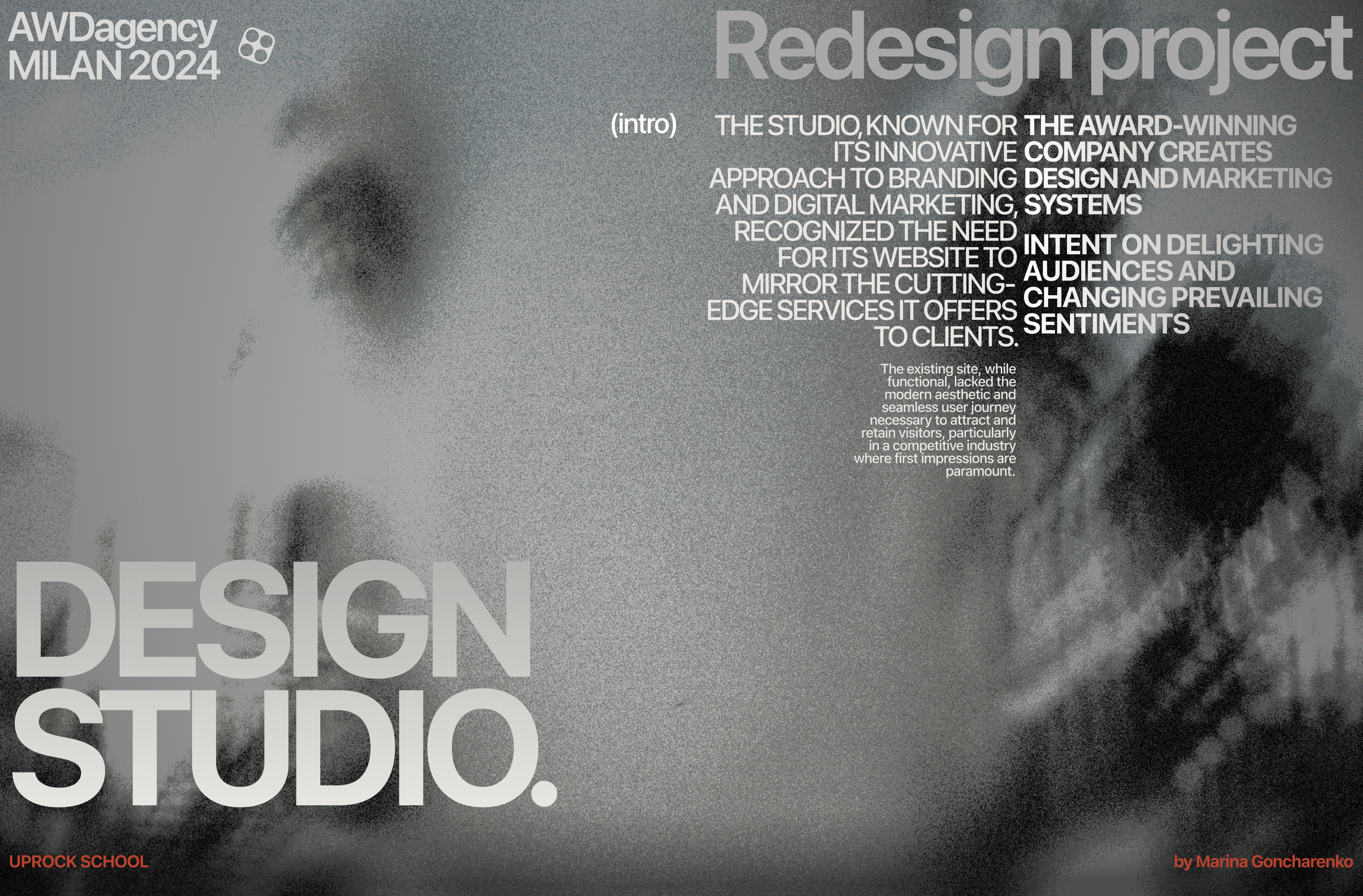 Studio web site redesign — Изображение №1 — Интерфейсы, Графика на Dprofile