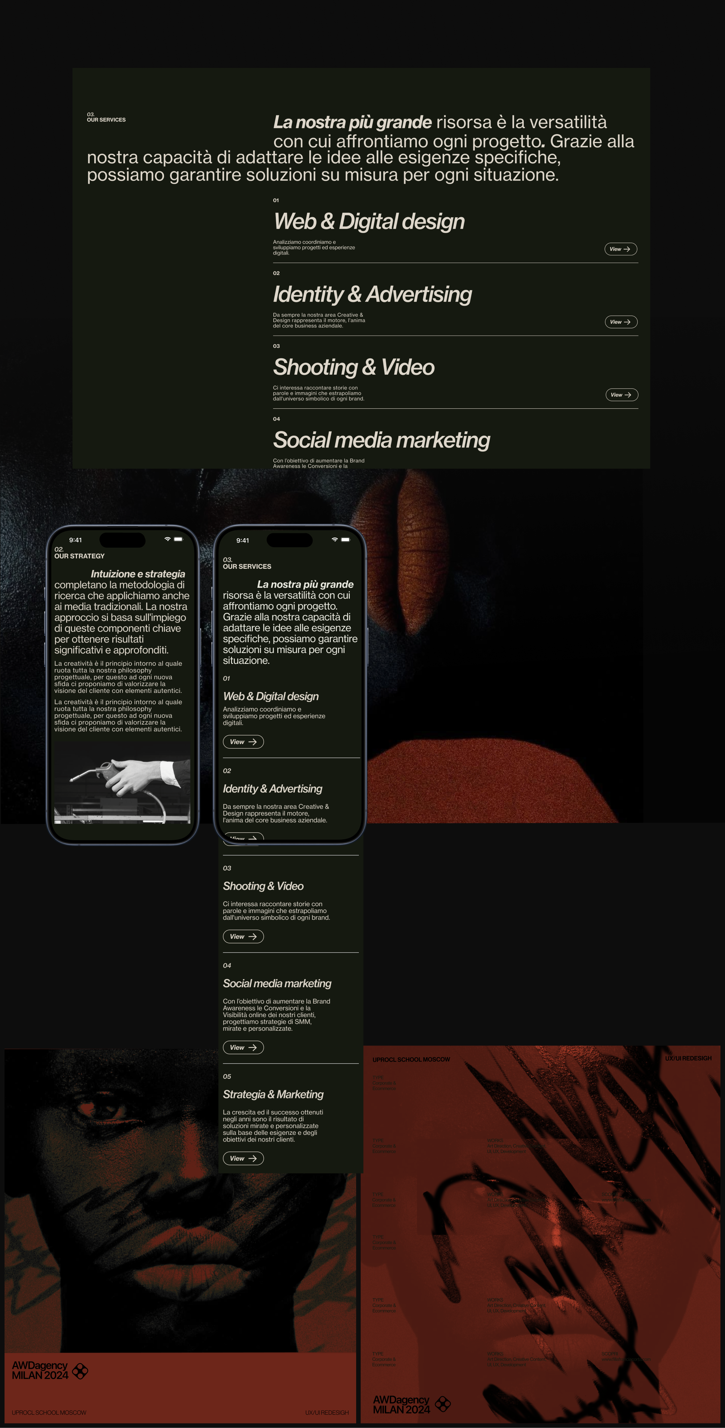 Studio web site redesign — Изображение №6 — Интерфейсы, Графика на Dprofile