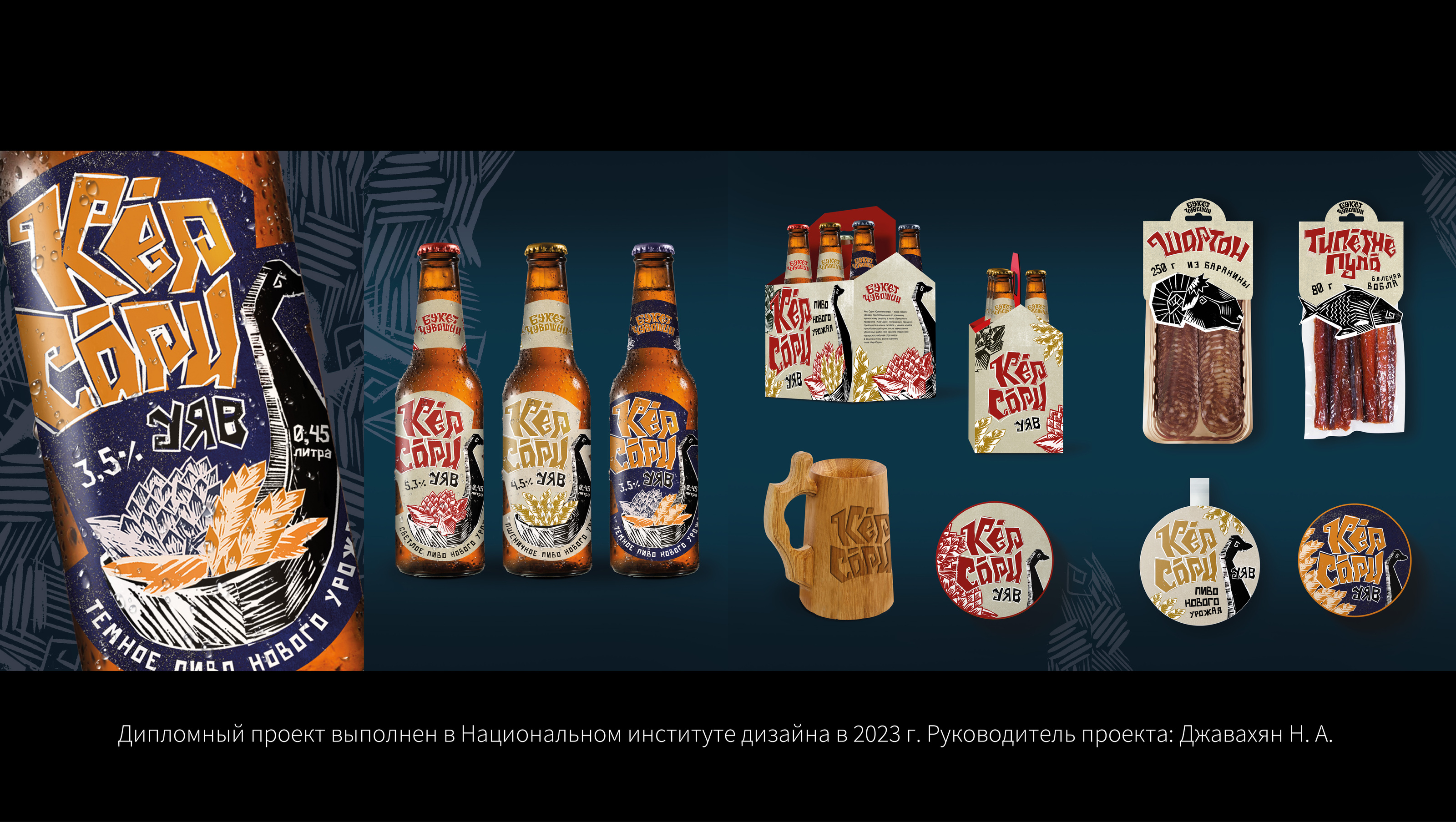 Редизайн упаковки чувашского пива «Кĕр Сăри» — Изображение №19 — Брендинг, Графика на Dprofile