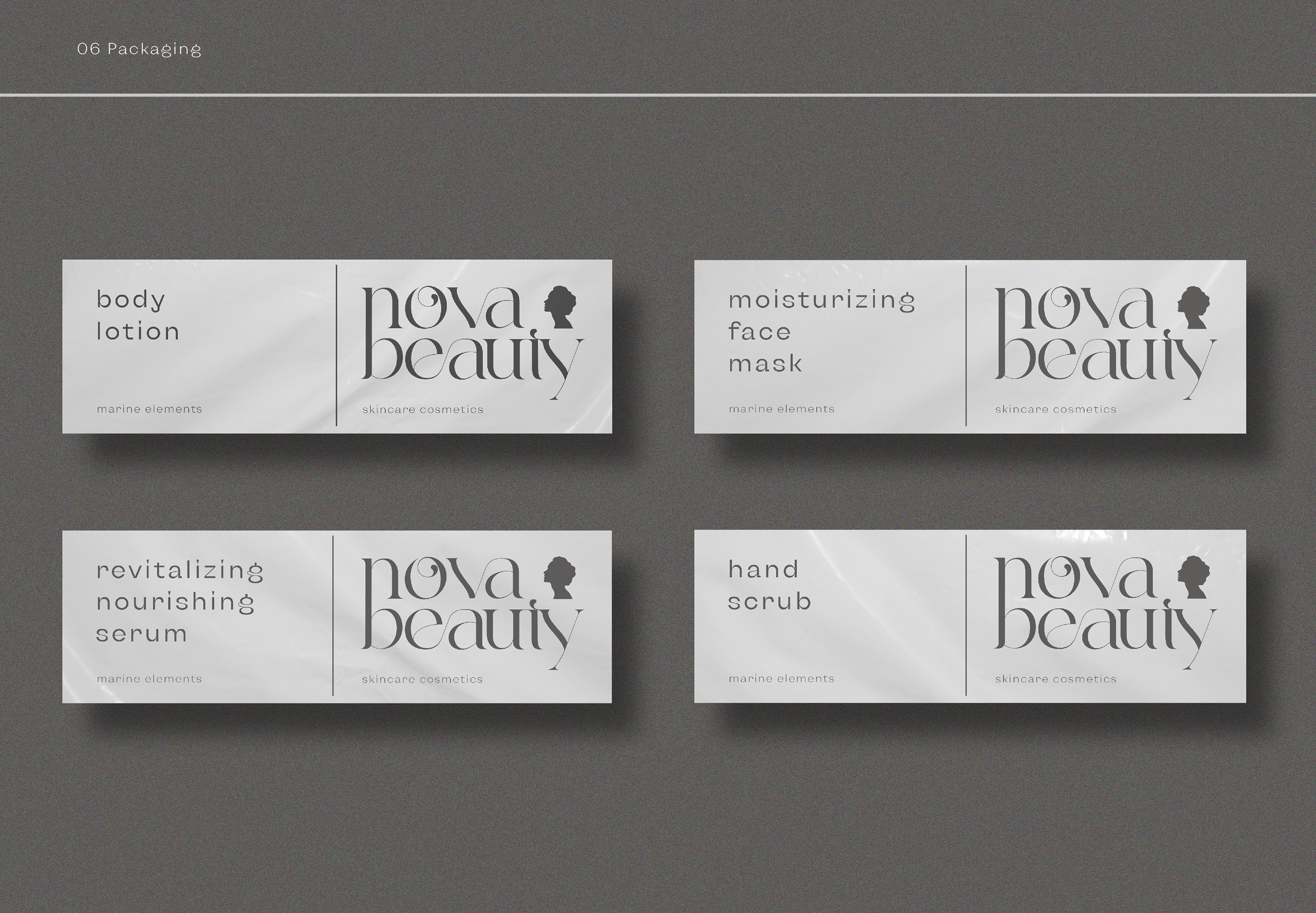 NovaBeauty Skincare cosmetics — Изображение №12 — Брендинг, Графика на Dprofile