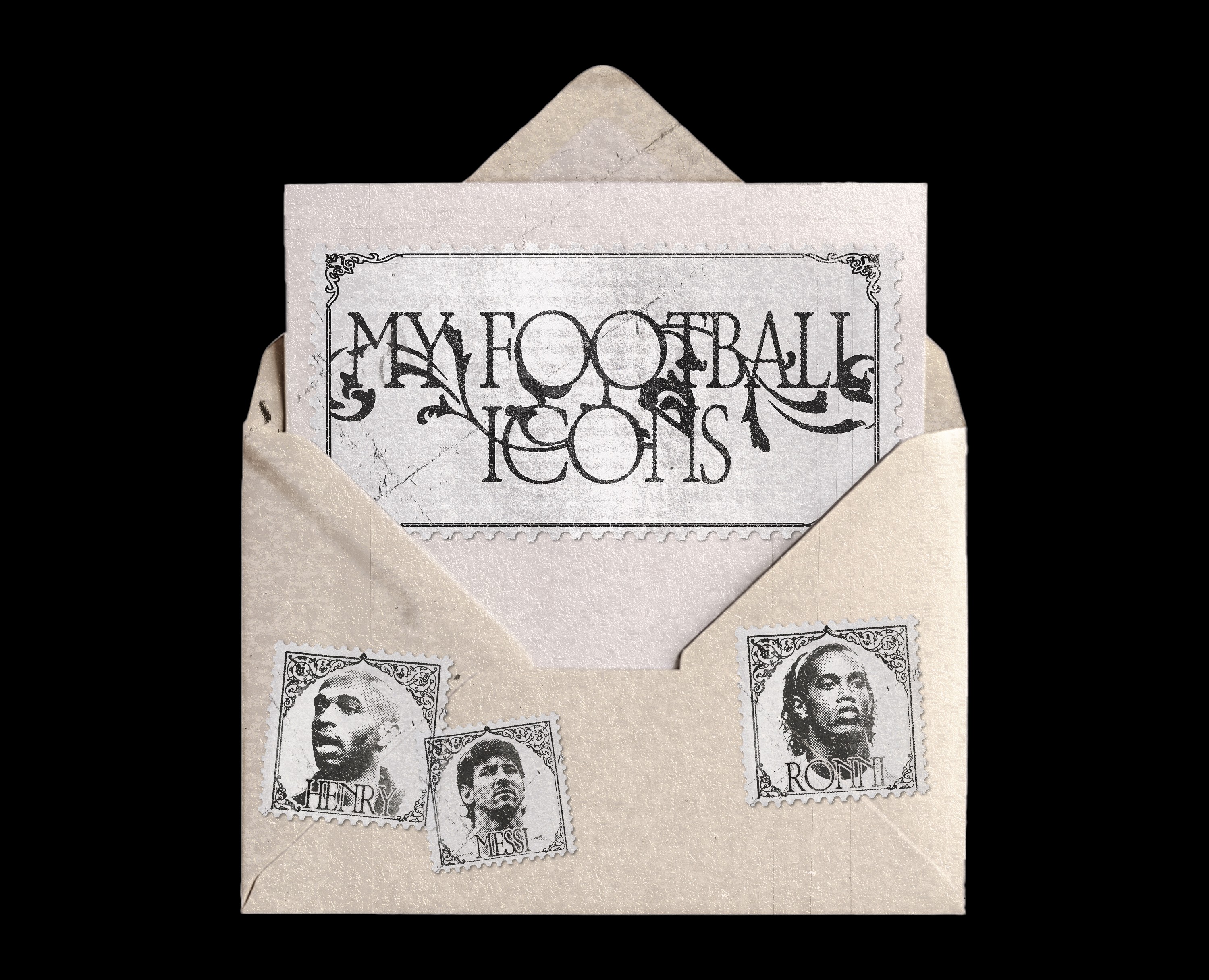 MY FOOTBALL ICONS (дизайн почтовых марок) — Брендинг, Иллюстрация на Dprofile