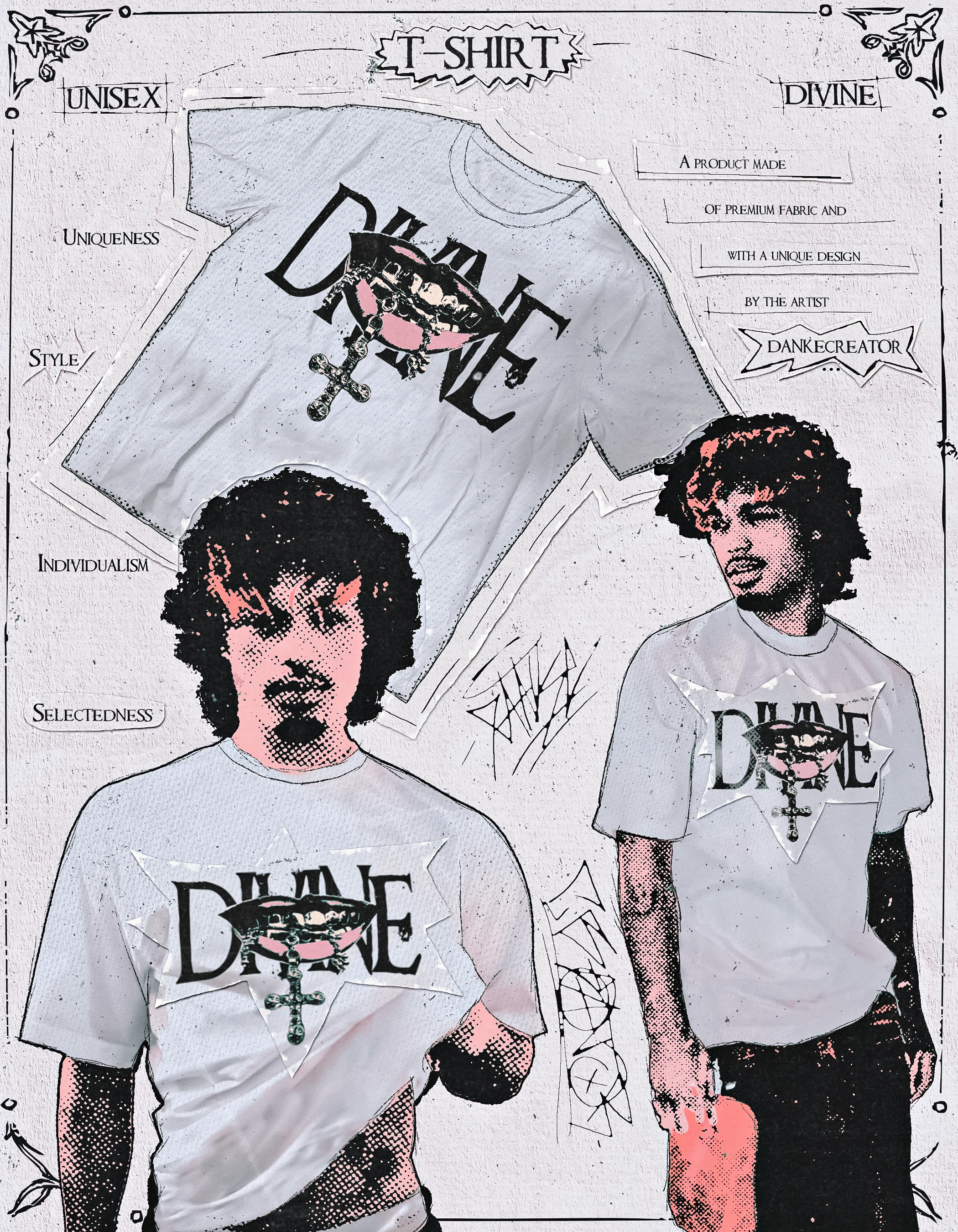 DIVINE (print & sheet design for magazine) — Изображение №3 — Брендинг на Dprofile