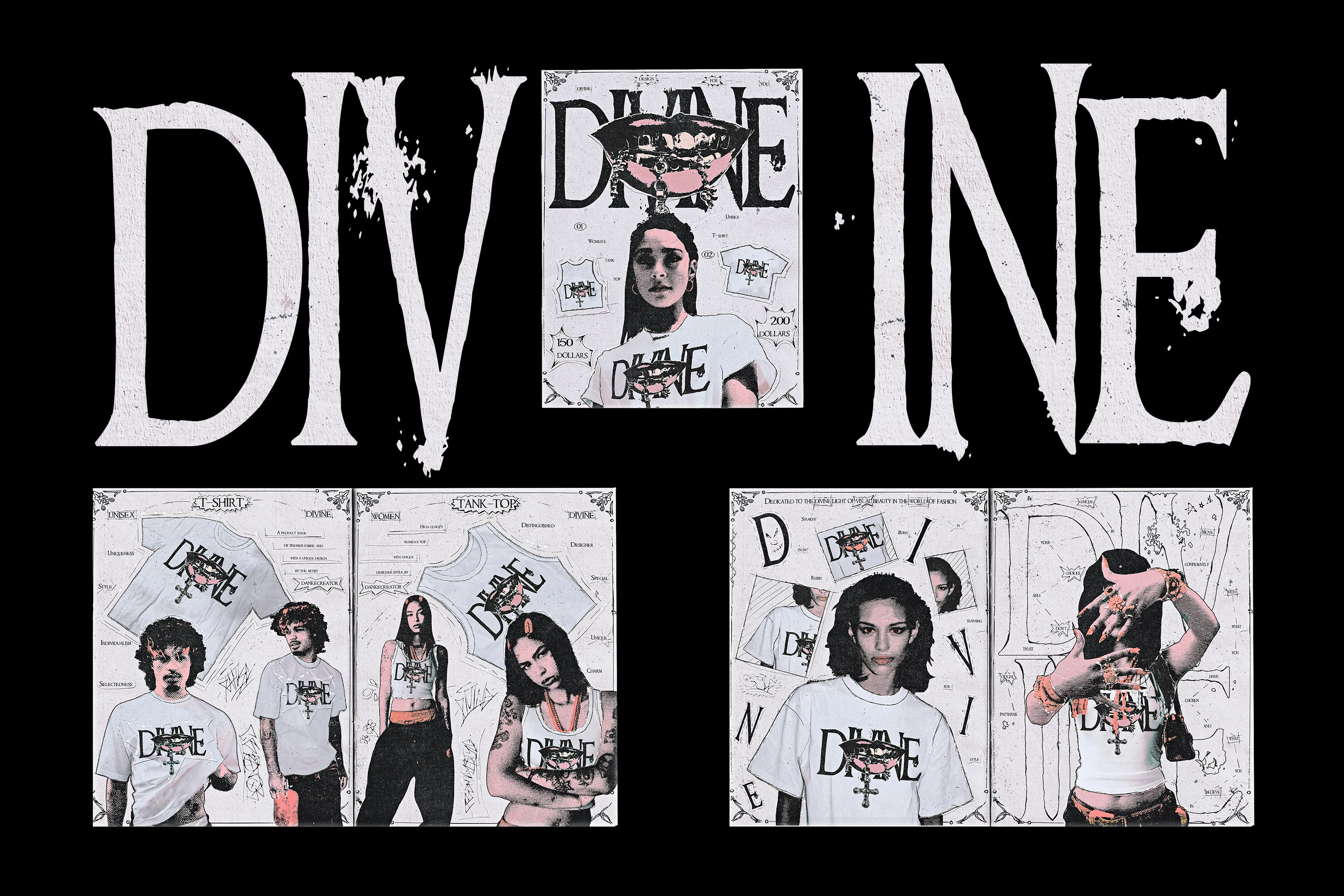 DIVINE (print & sheet design for magazine) — Изображение №1 — Брендинг на Dprofile