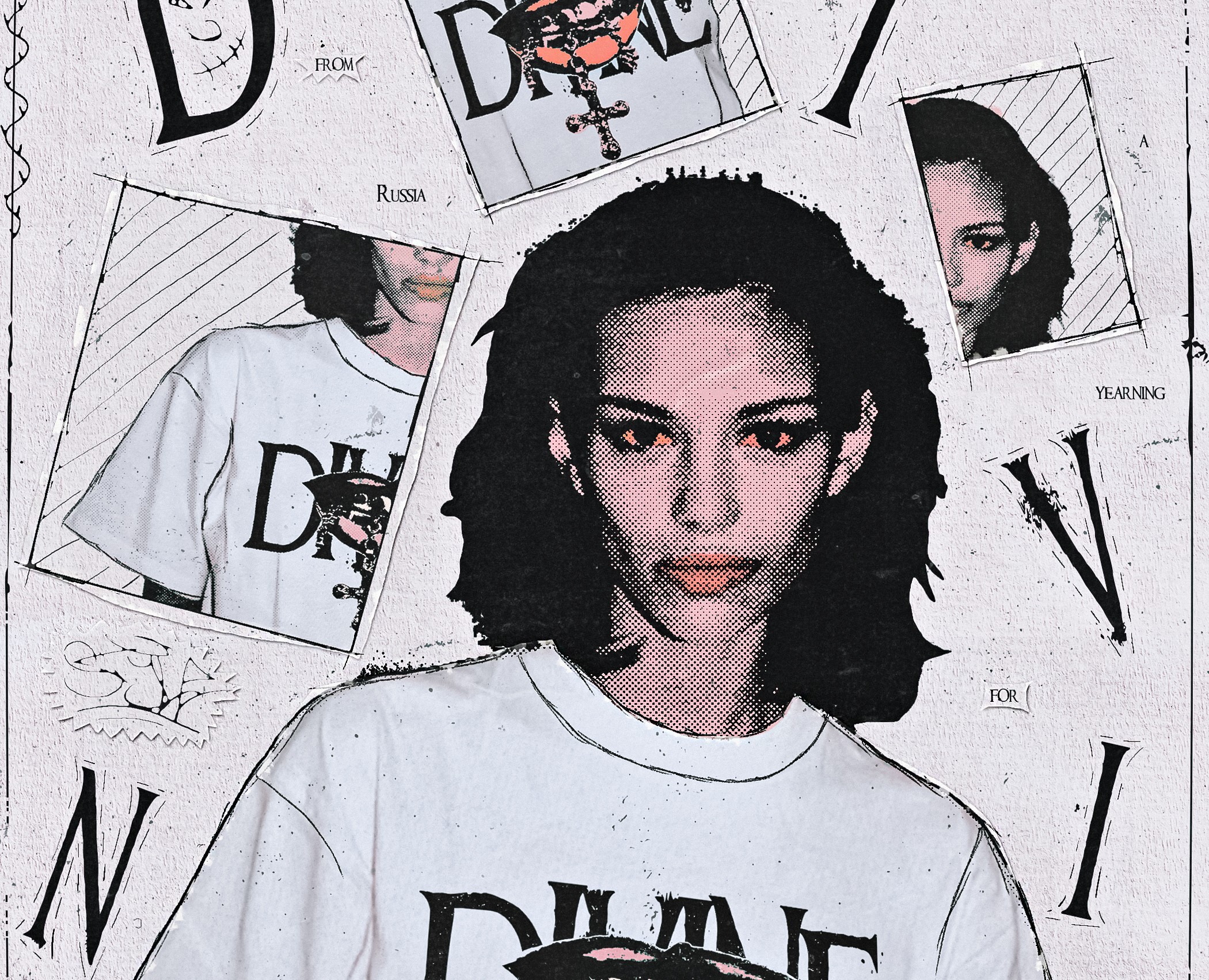 DIVINE (print & sheet design for magazine) — Брендинг на Dprofile