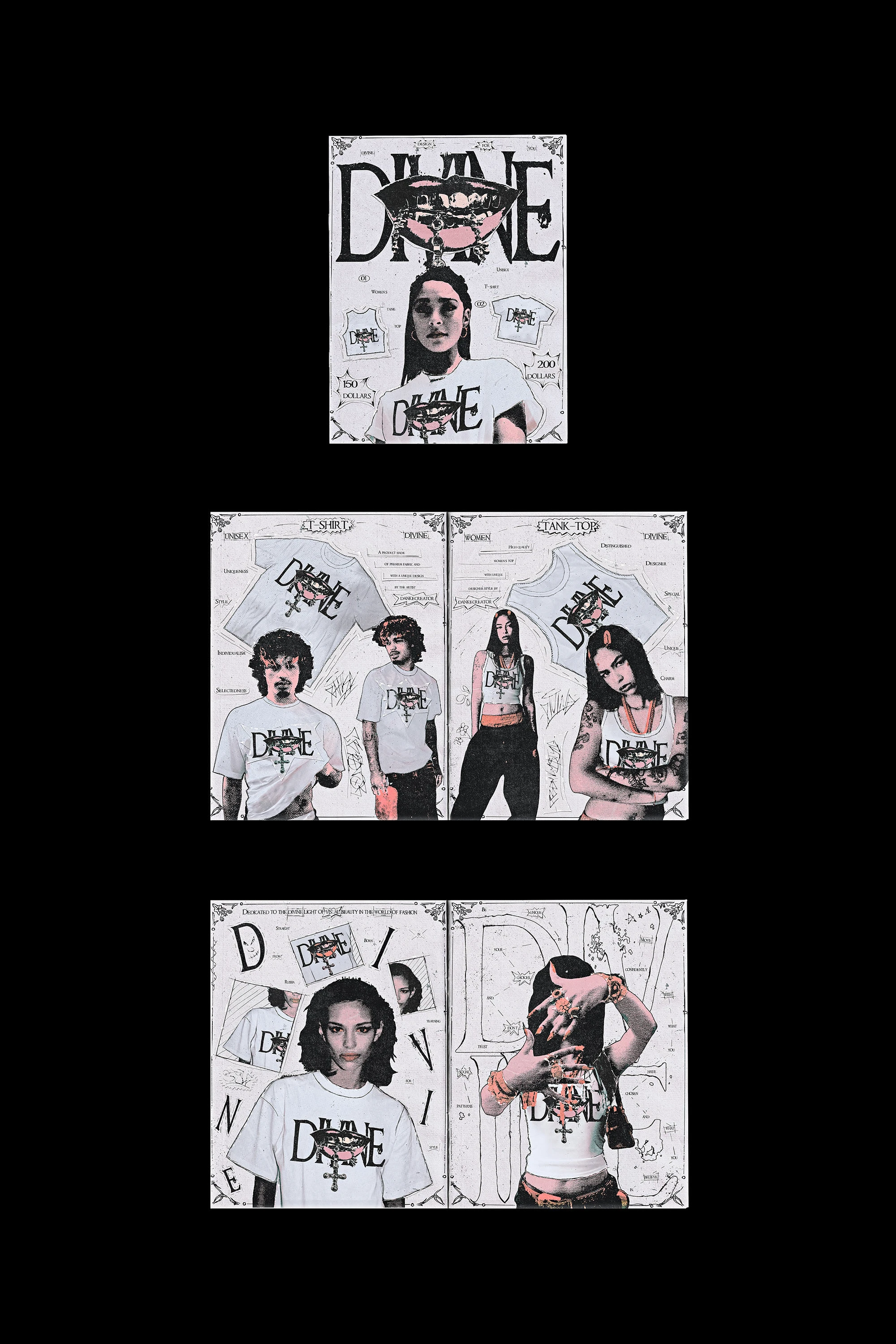 DIVINE (print & sheet design for magazine) — Изображение №14 — Брендинг на Dprofile