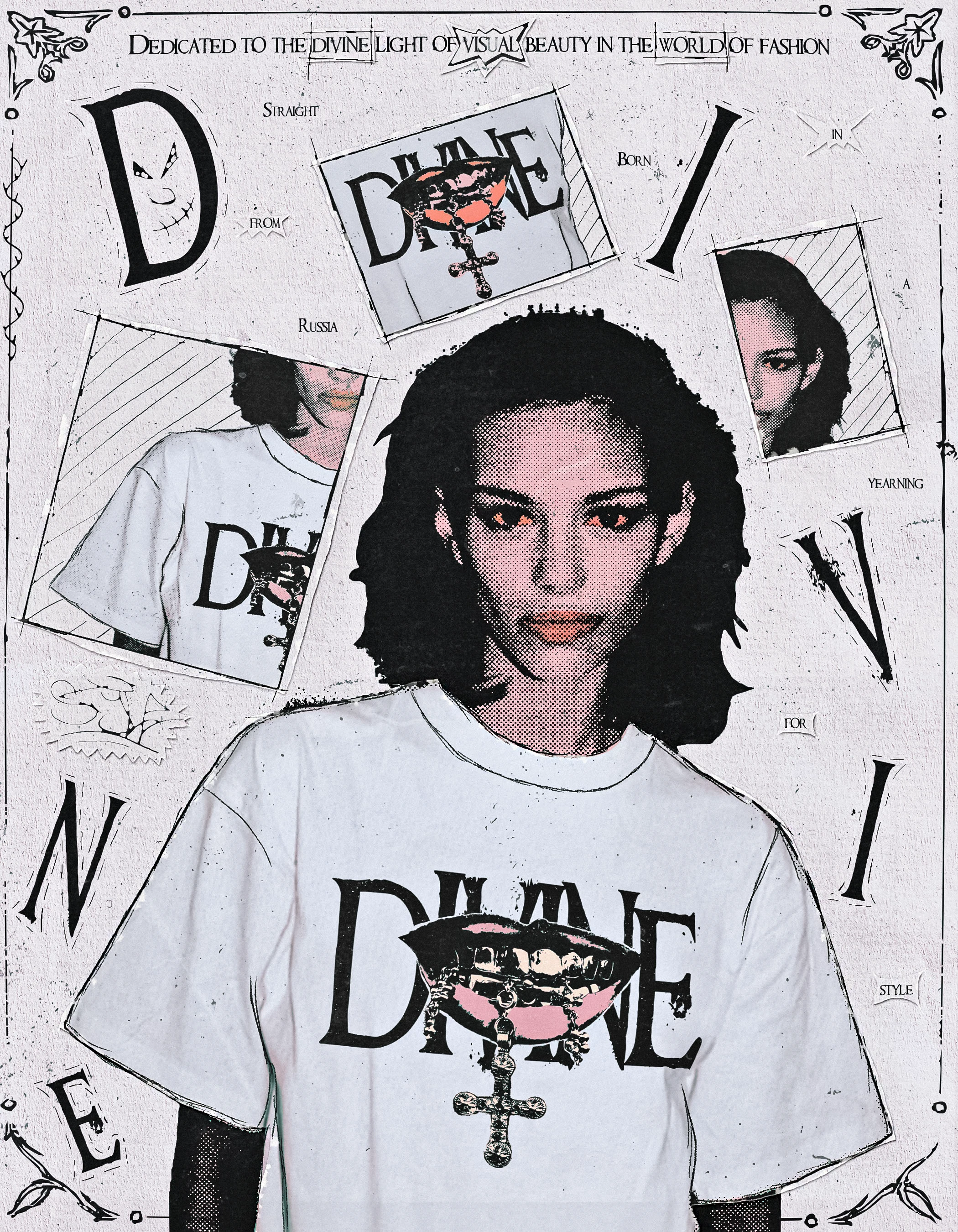 DIVINE (print & sheet design for magazine) — Изображение №5 — Брендинг на Dprofile