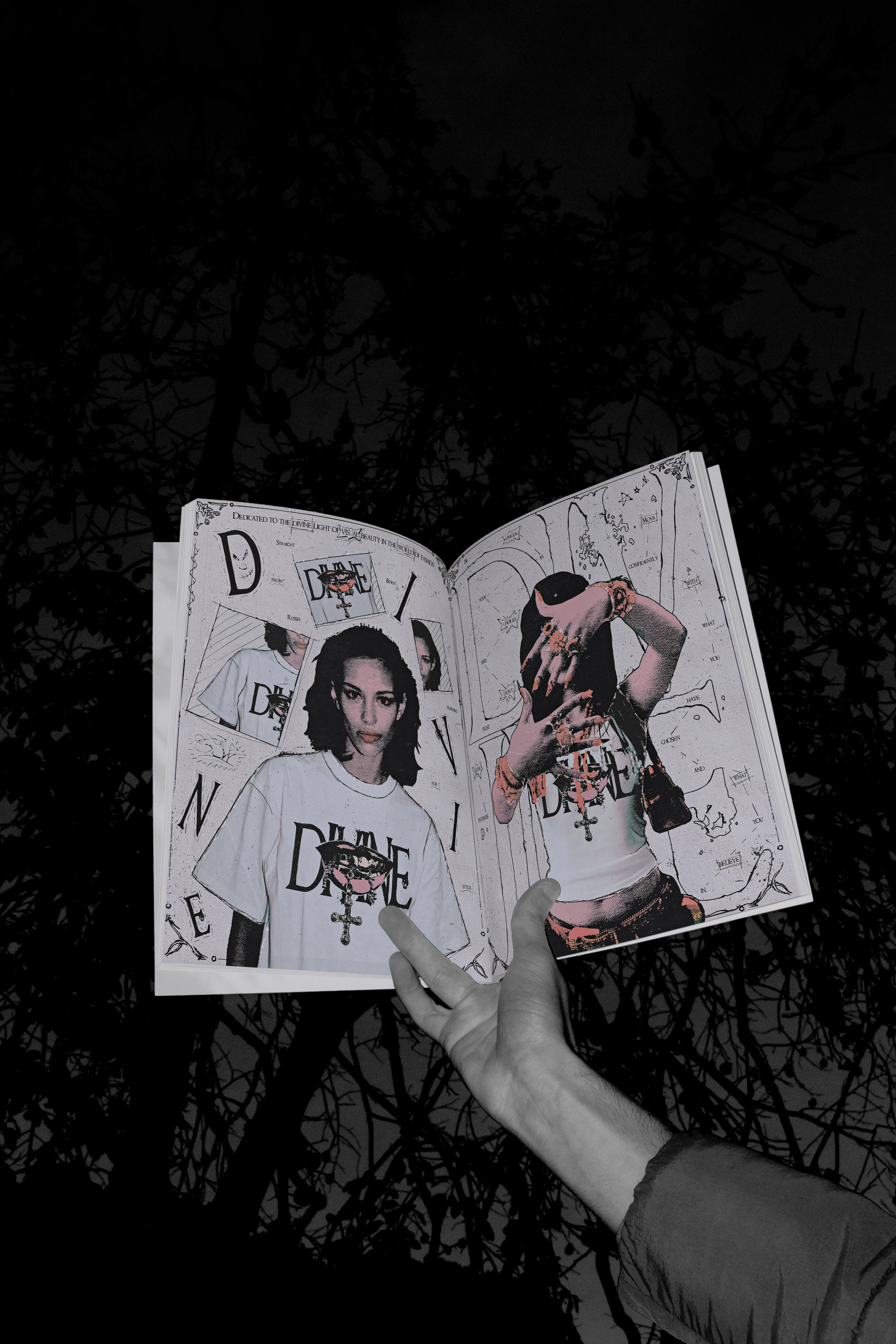 DIVINE (print & sheet design for magazine) — Изображение №13 — Брендинг на Dprofile