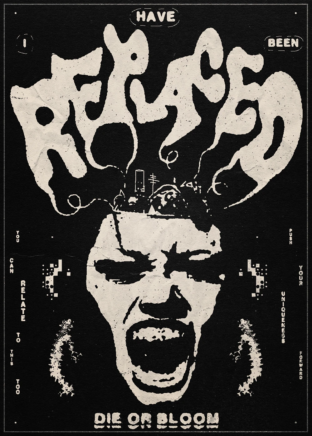 I HAVE BEEN REPLACED (poster & print design) — Изображение №12 — Брендинг на Dprofile