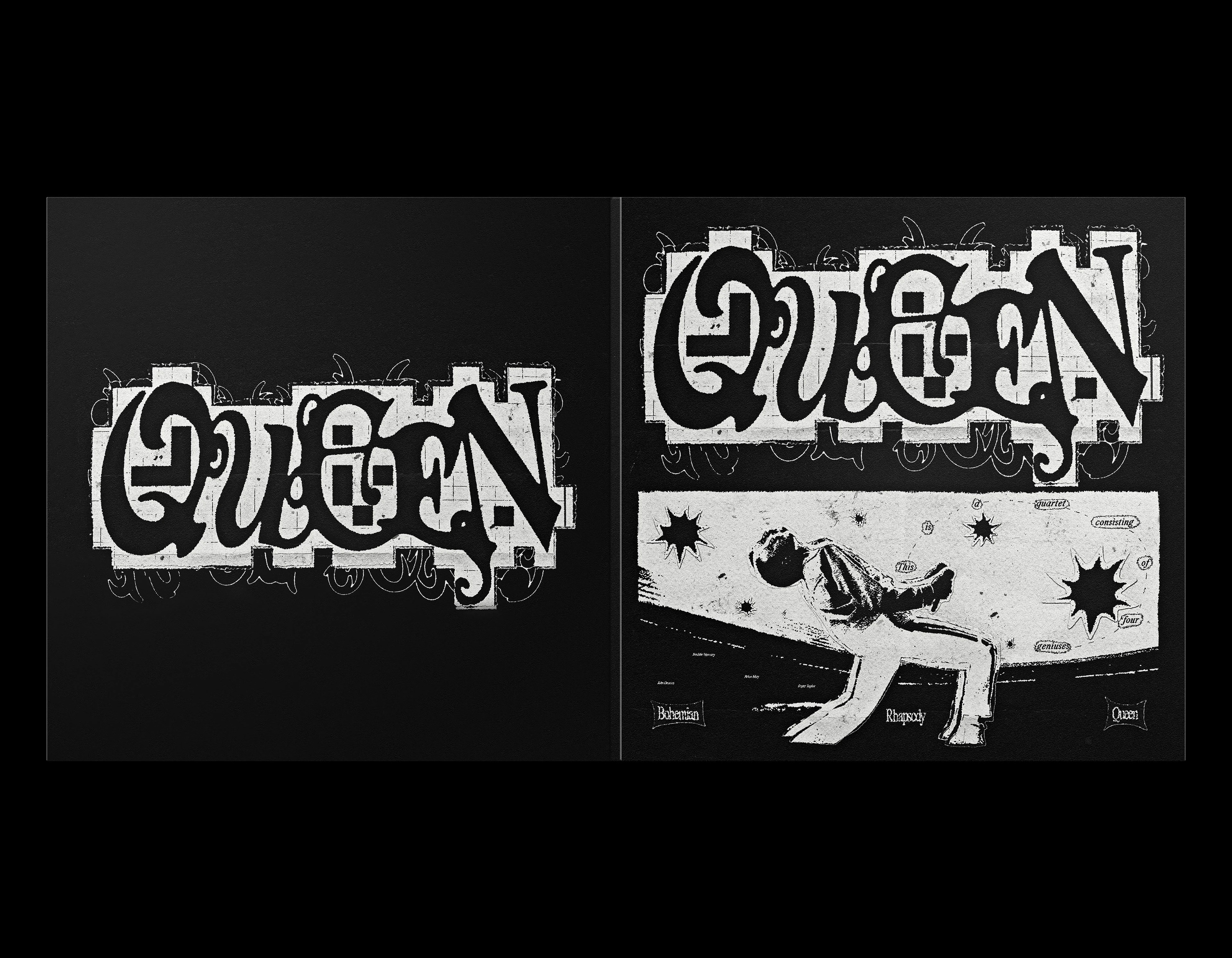 QUEEN (merch design) — Изображение №4 — Брендинг на Dprofile