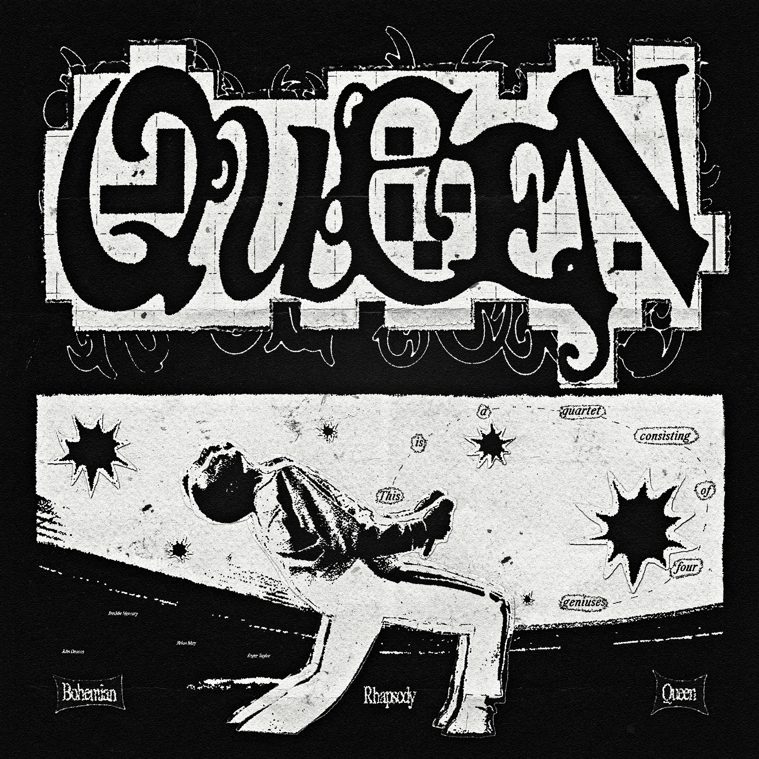 QUEEN (merch design) — Изображение №2 — Брендинг на Dprofile