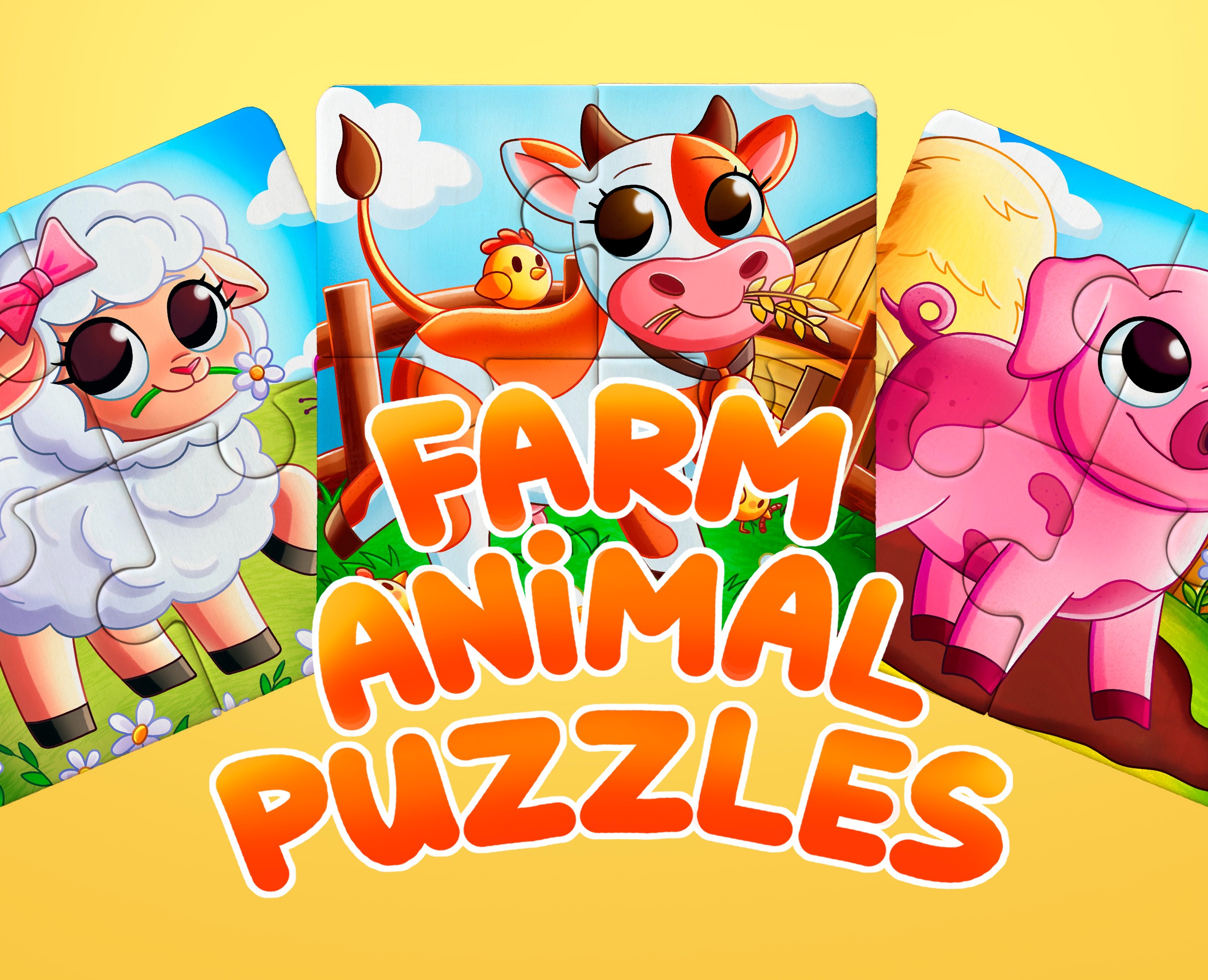 Farm animal puzzles на Dprofile