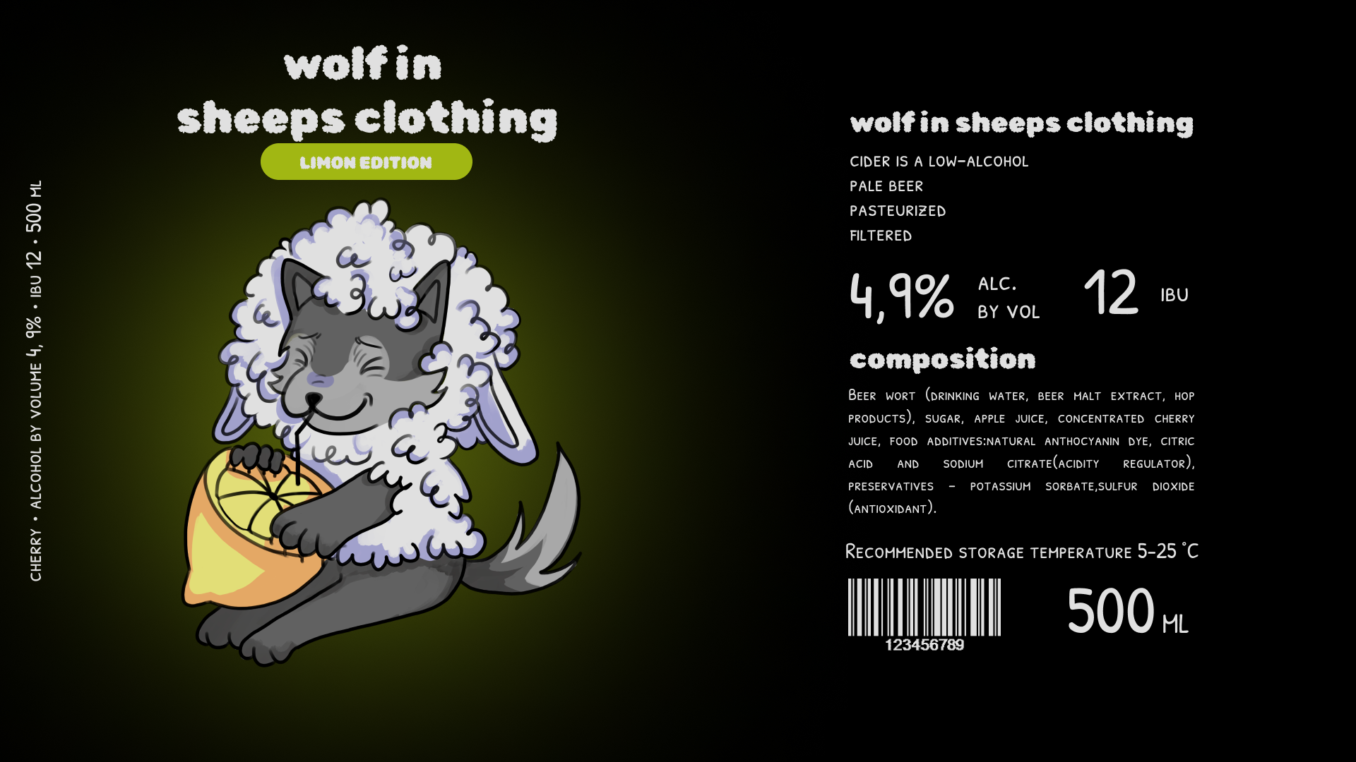 wolf in sheeps clothing|  packaging & character design — Изображение №5 — Брендинг, Иллюстрация на Dprofile