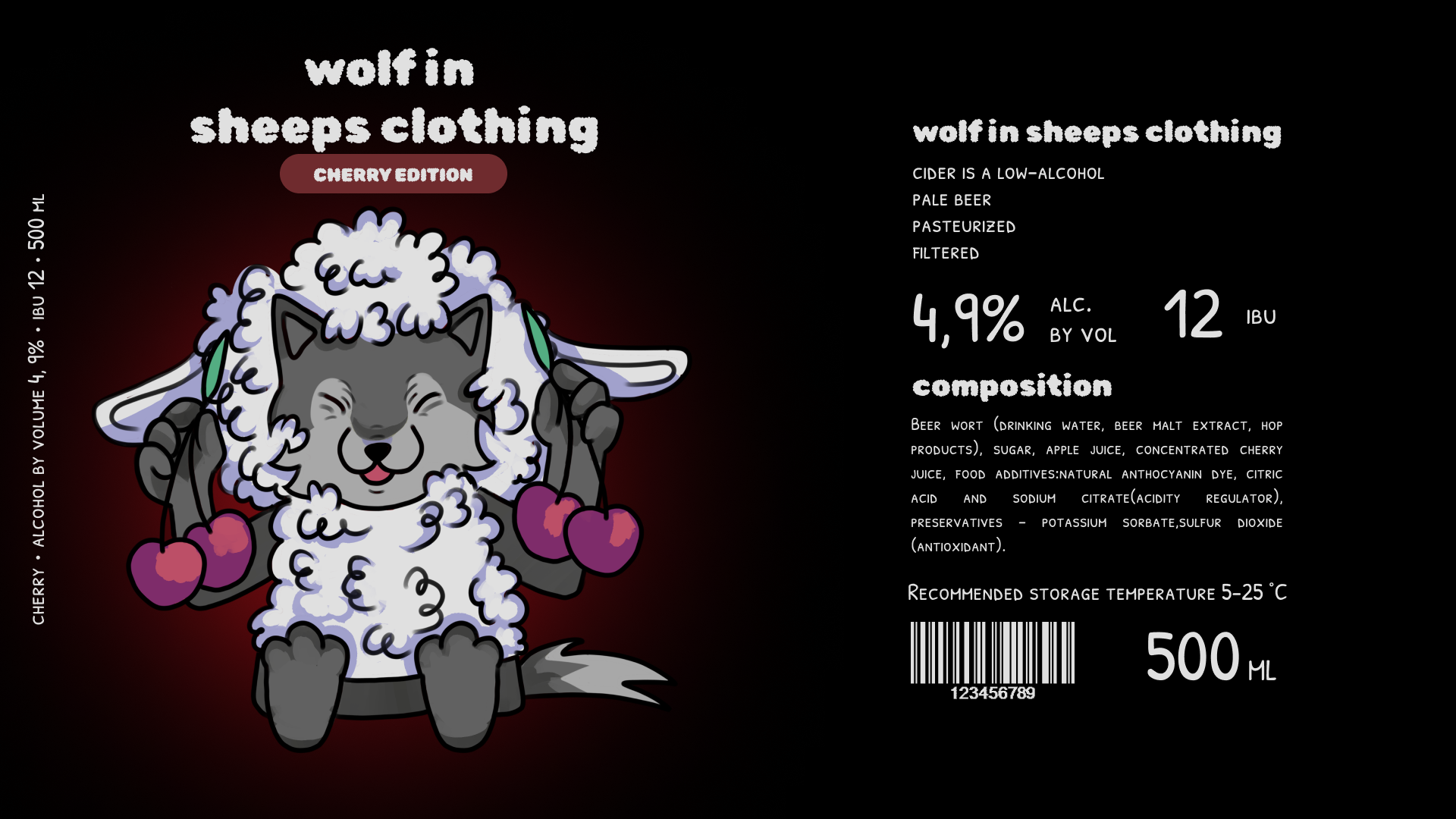 wolf in sheeps clothing|  packaging & character design — Изображение №3 — Брендинг, Иллюстрация на Dprofile