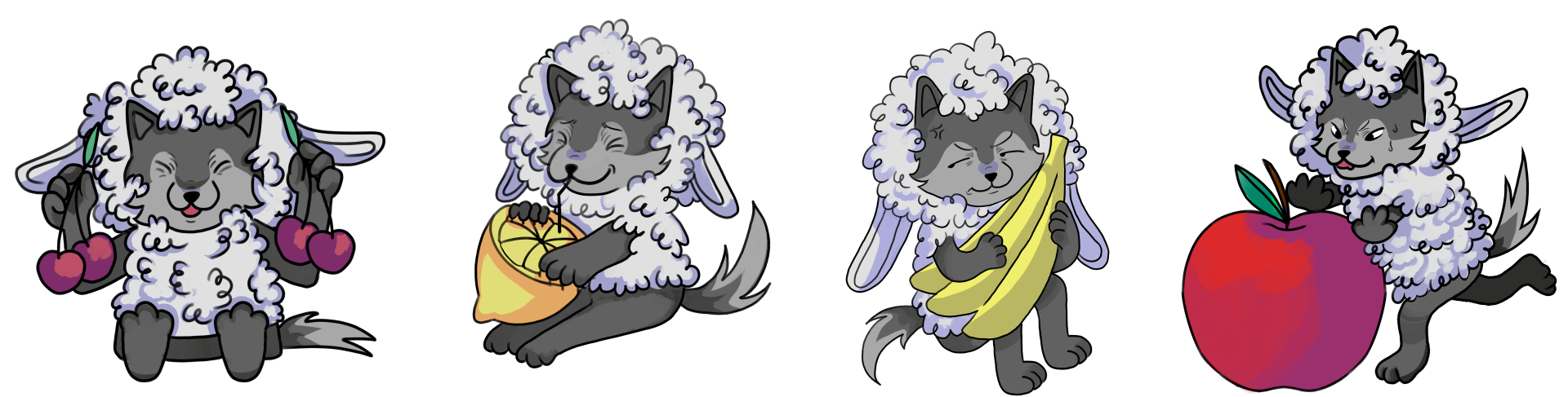 wolf in sheeps clothing|  packaging & character design — Изображение №10 — Брендинг, Иллюстрация на Dprofile
