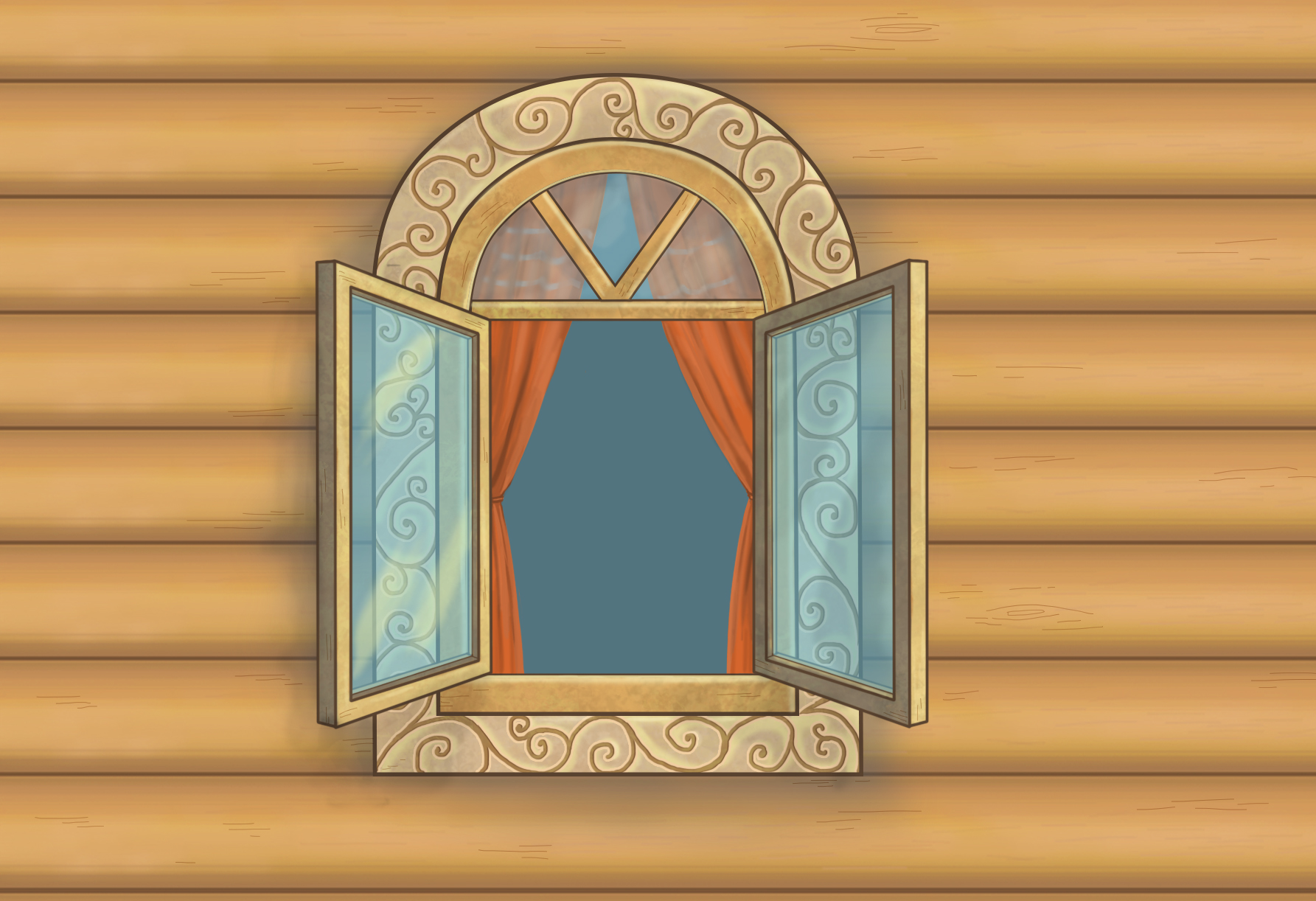 Фоны для мультфильмов — Изображение №3 — Иллюстрация, Графика на Dprofile