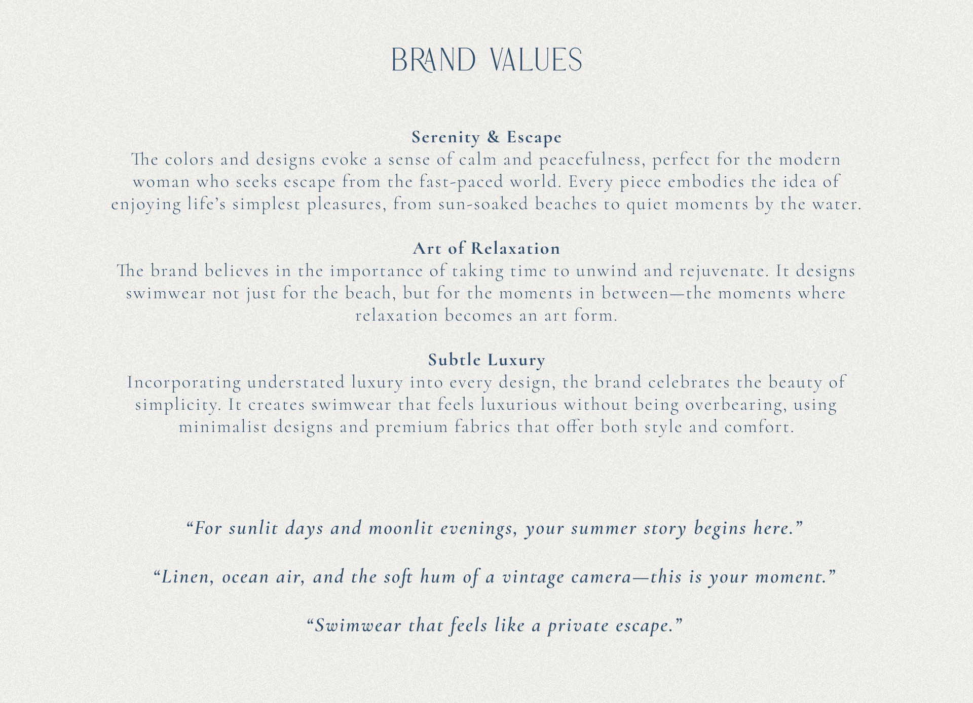 Бренд дизайн для бренда купальников — Изображение №6 — Брендинг на Dprofile