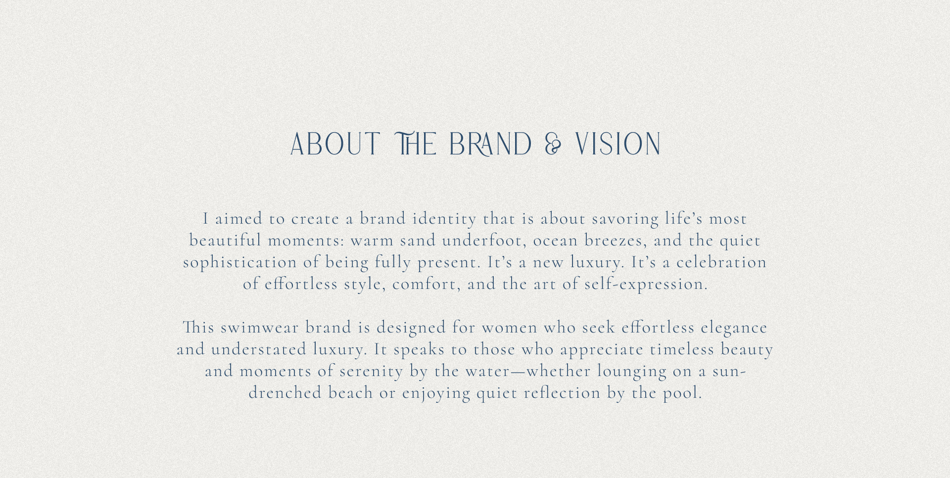 Бренд дизайн для бренда купальников — Изображение №2 — Брендинг на Dprofile