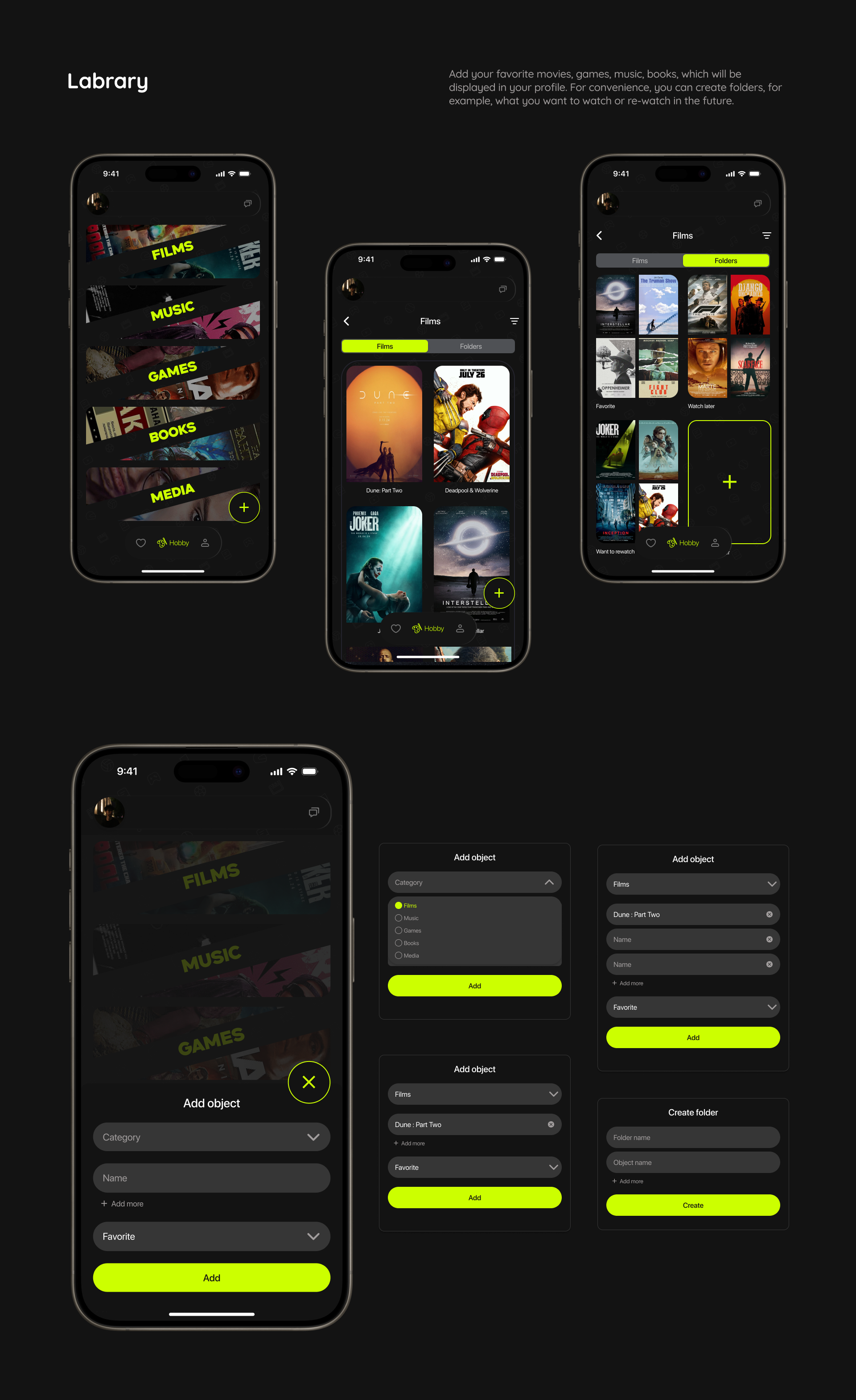 Hobbist - Dating App | UX/UI Design — Изображение №8 — Интерфейсы на Dprofile