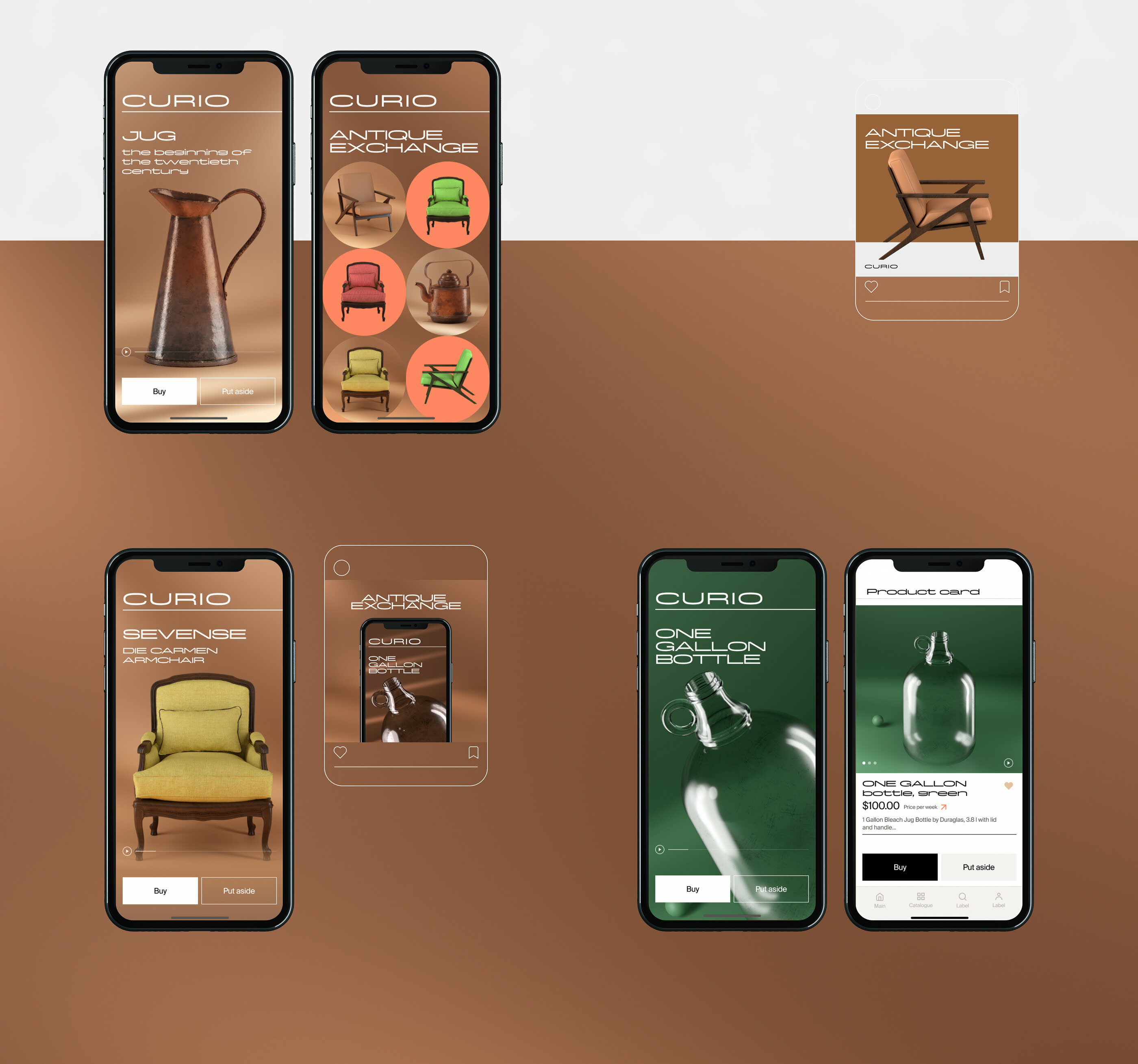 antique exchance — Изображение №8 — Интерфейсы, 3D на Dprofile