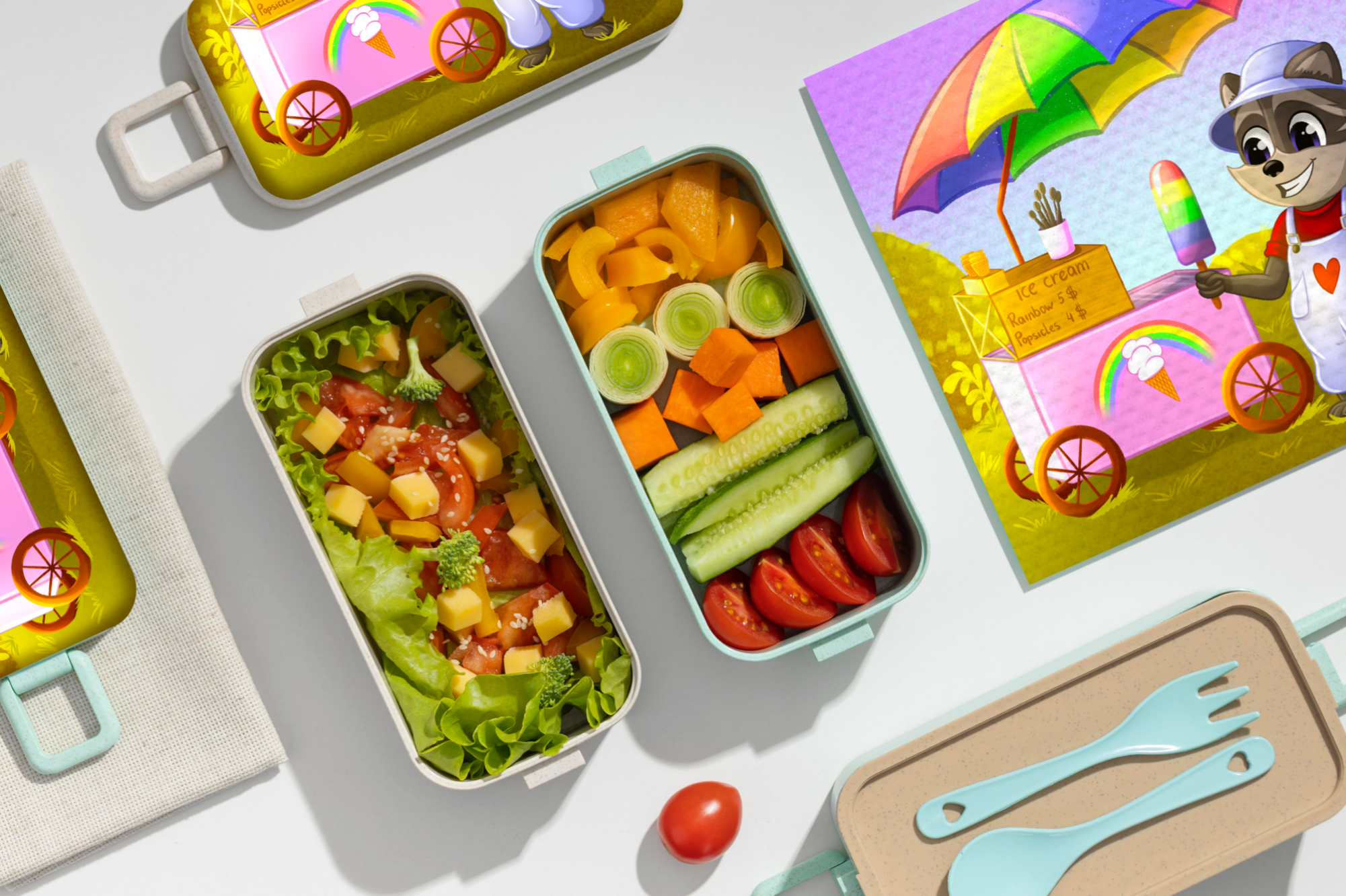 Канцелярия для школы — Изображение №7 — Иллюстрация, Графика на Dprofile