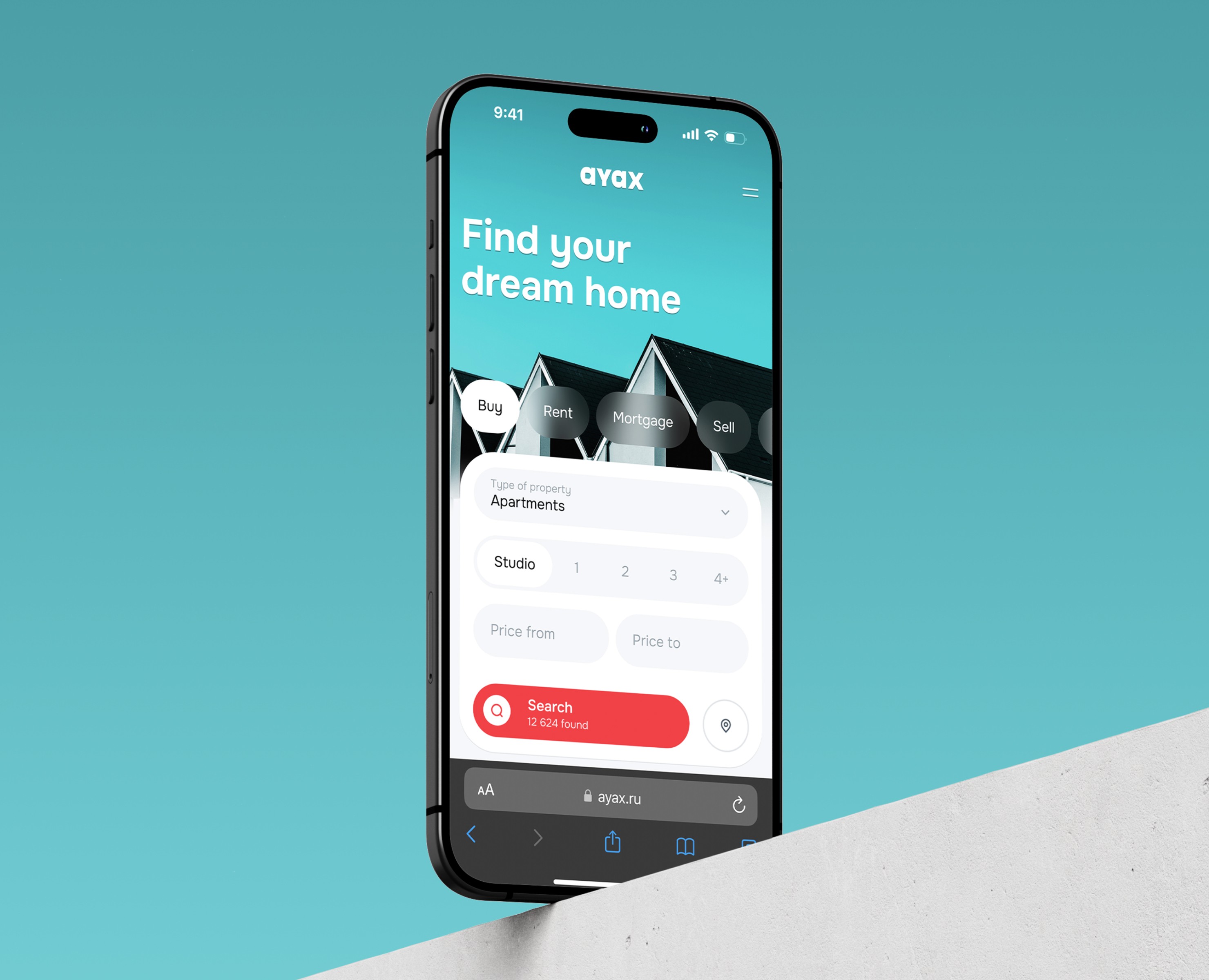 AYAX – Website Design на Dprofile