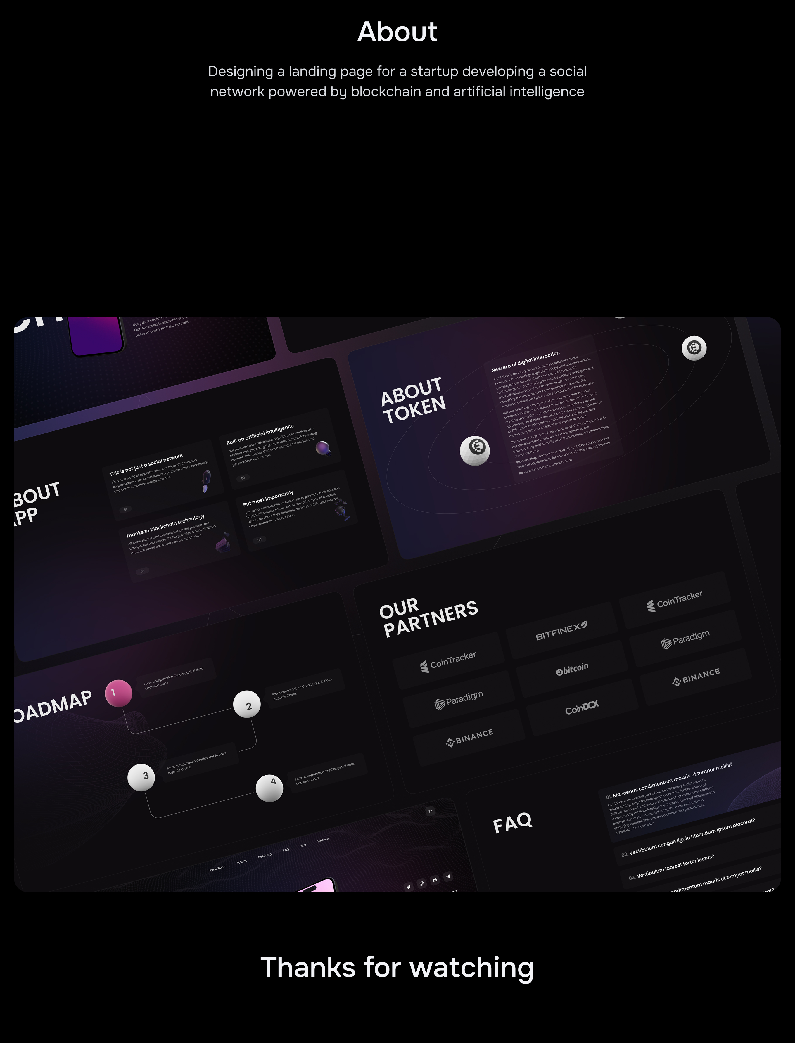 Etyut.io – Landing Page Design — Изображение №1 — Интерфейсы на Dprofile