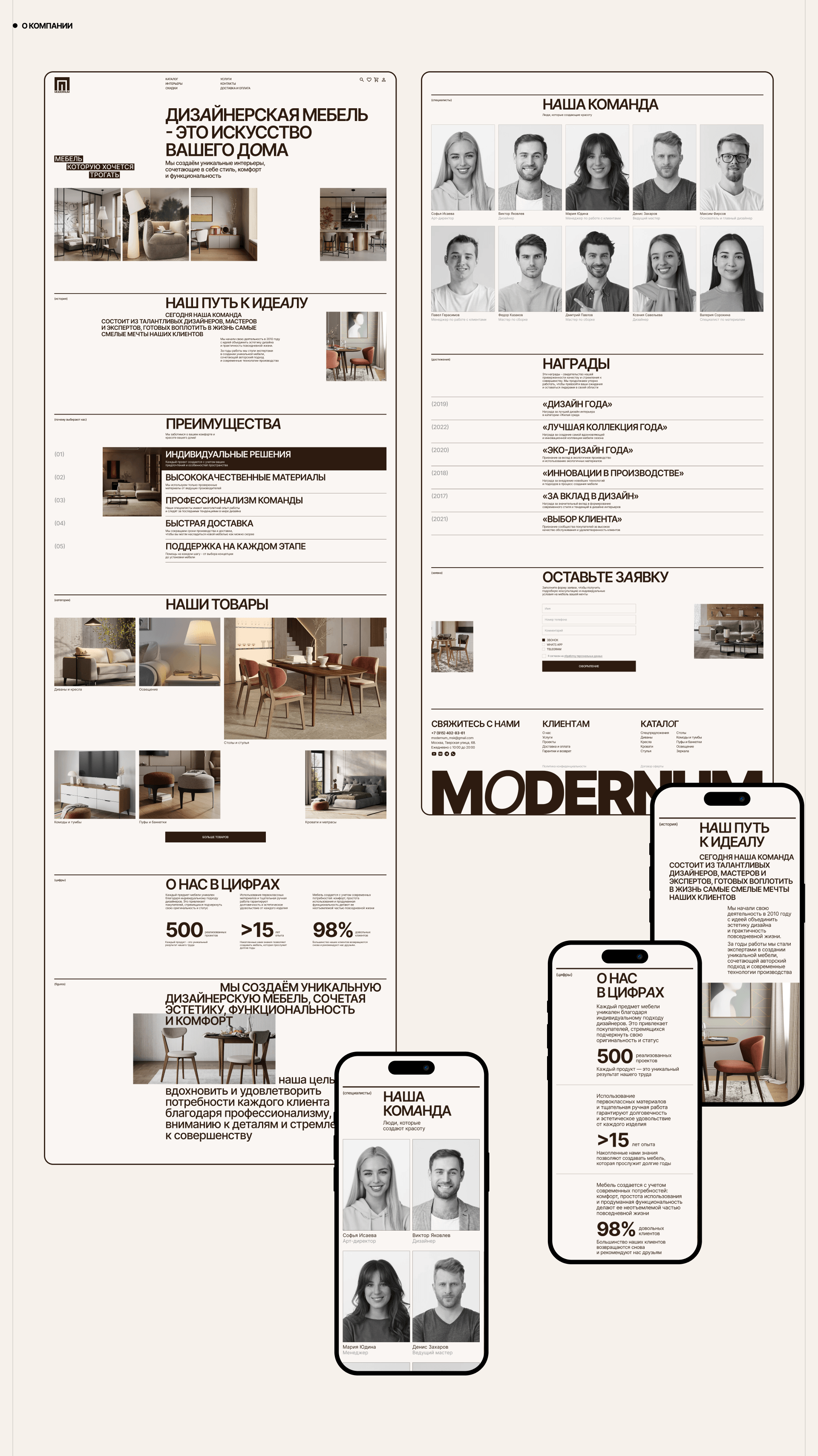 MODERNUM | ONLINE STORE DESIGN — Изображение №9 — Интерфейсы на Dprofile