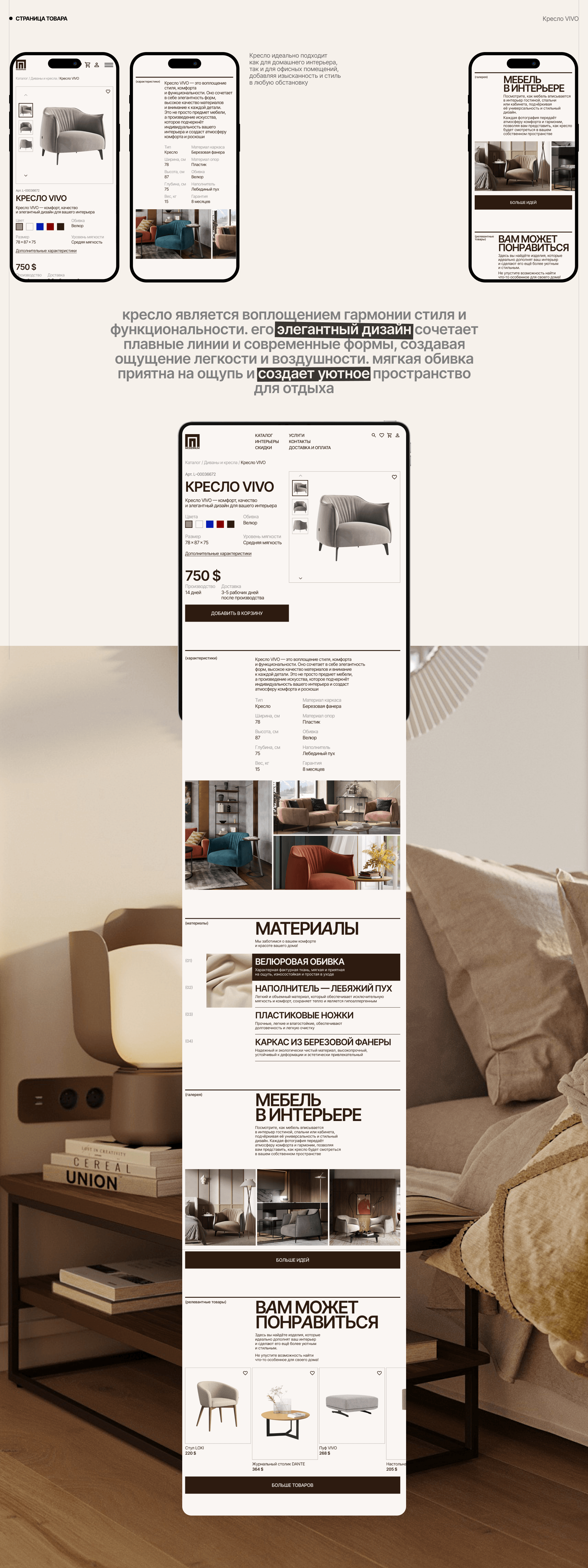 MODERNUM | ONLINE STORE DESIGN — Изображение №6 — Интерфейсы на Dprofile