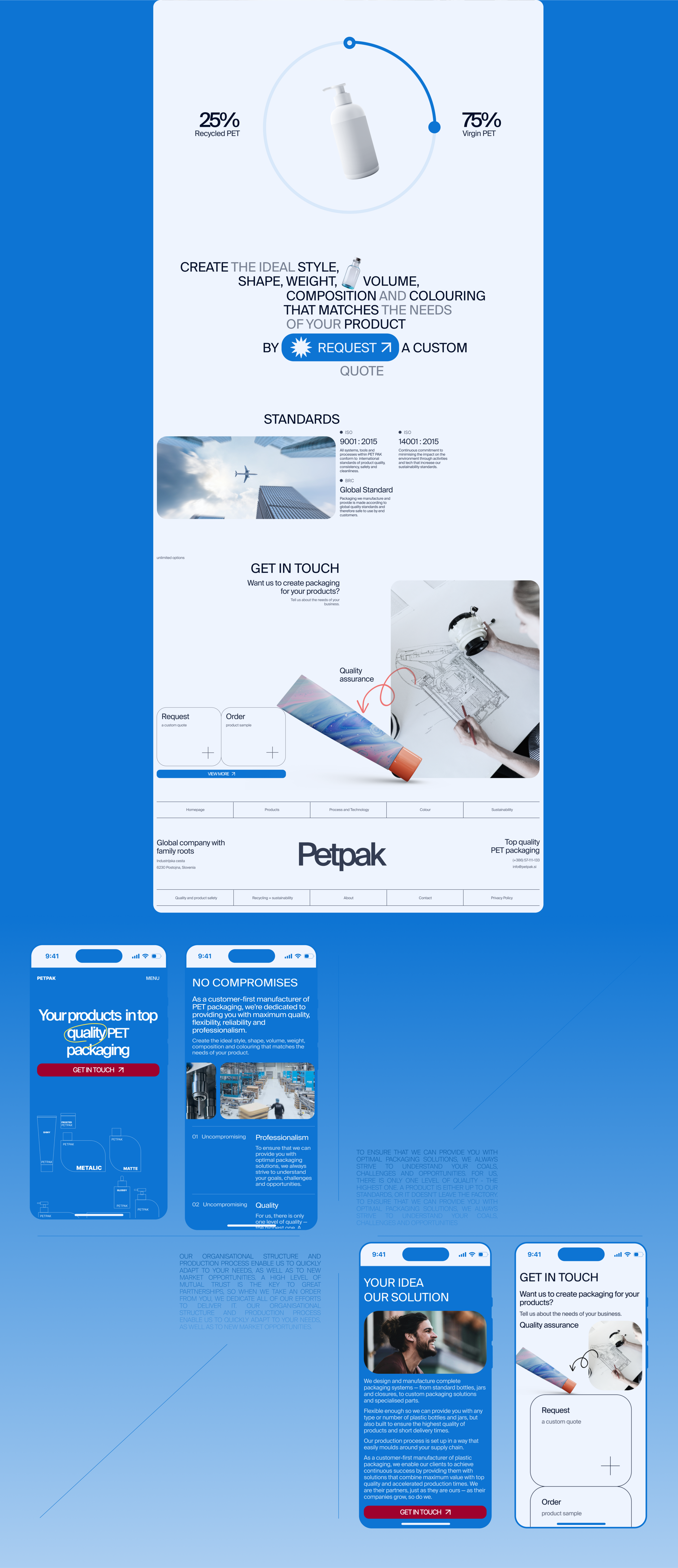 PetPak Corp. — Изображение №4 — Интерфейсы на Dprofile