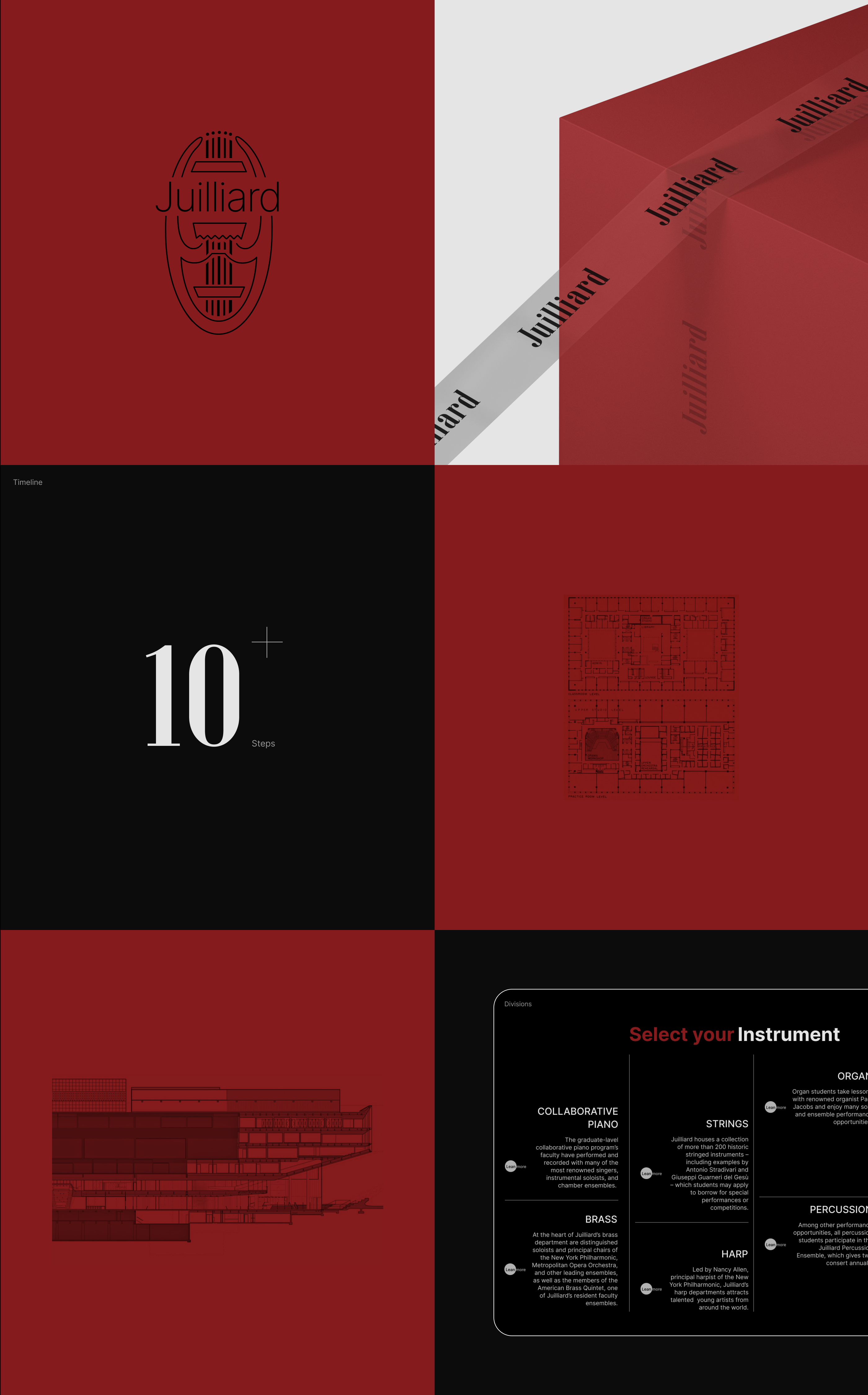 Juilliard | Redesign education — Изображение №13 — Интерфейсы на Dprofile