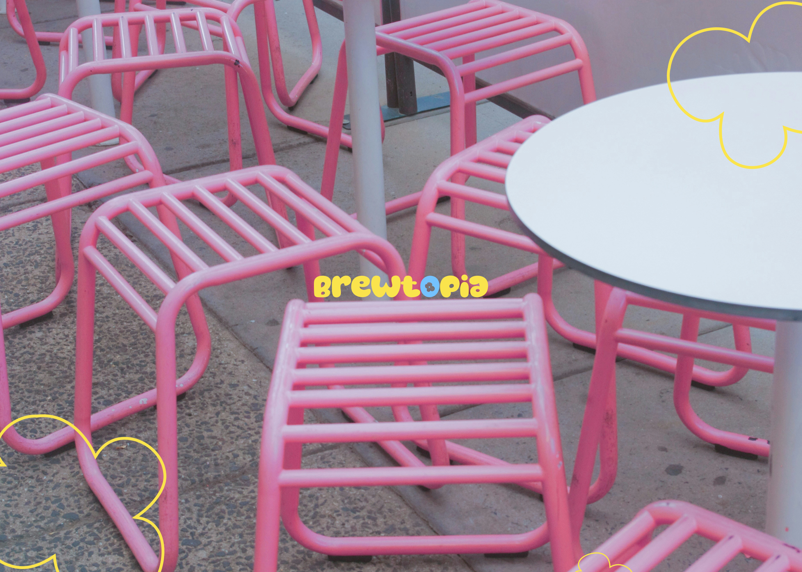 кофейня brewtopia | фирменный стиль | кафе | horeca — Изображение №12 — Брендинг на Dprofile