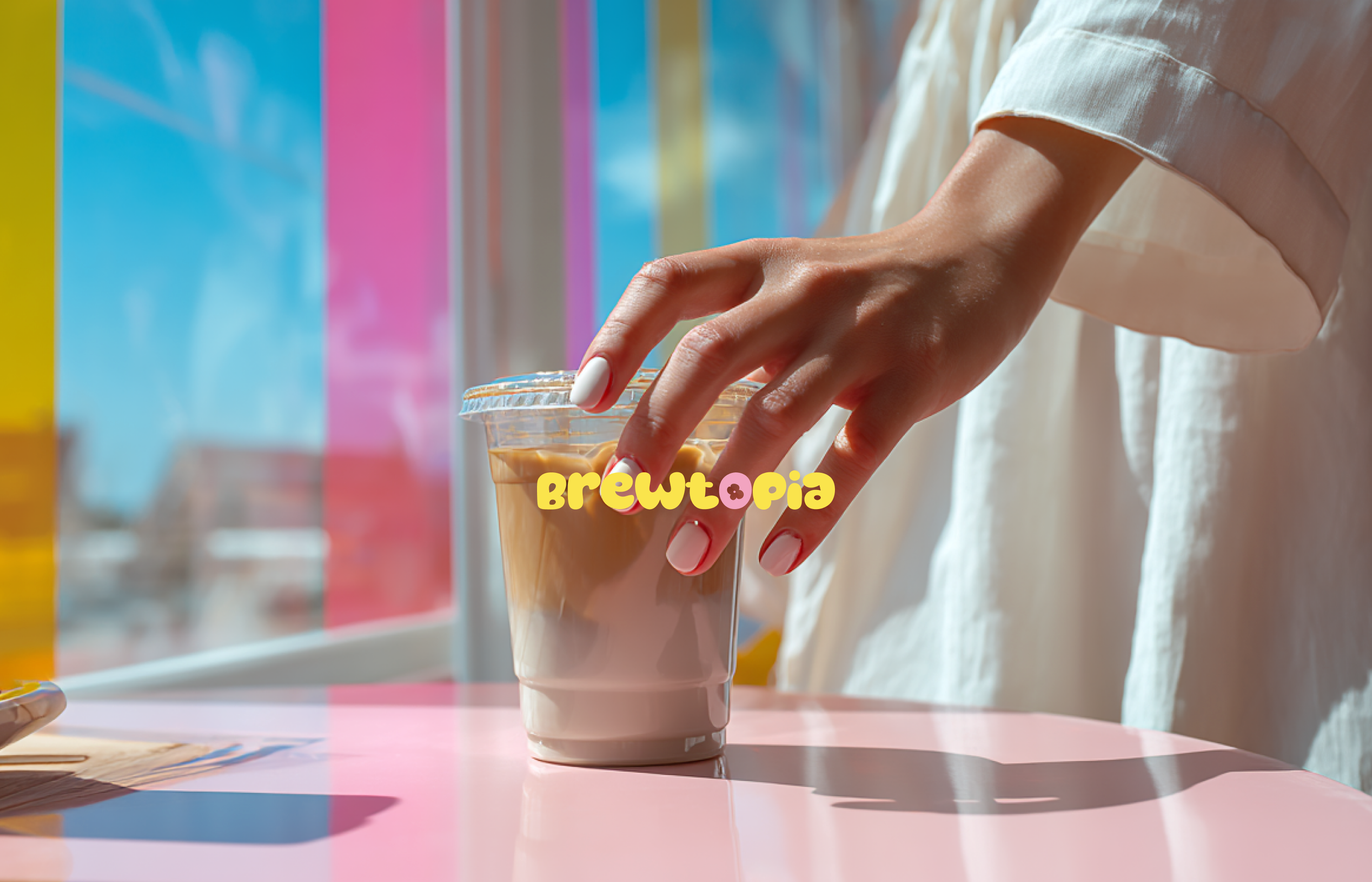 кофейня brewtopia | фирменный стиль | кафе | horeca — Изображение №1 — Брендинг на Dprofile